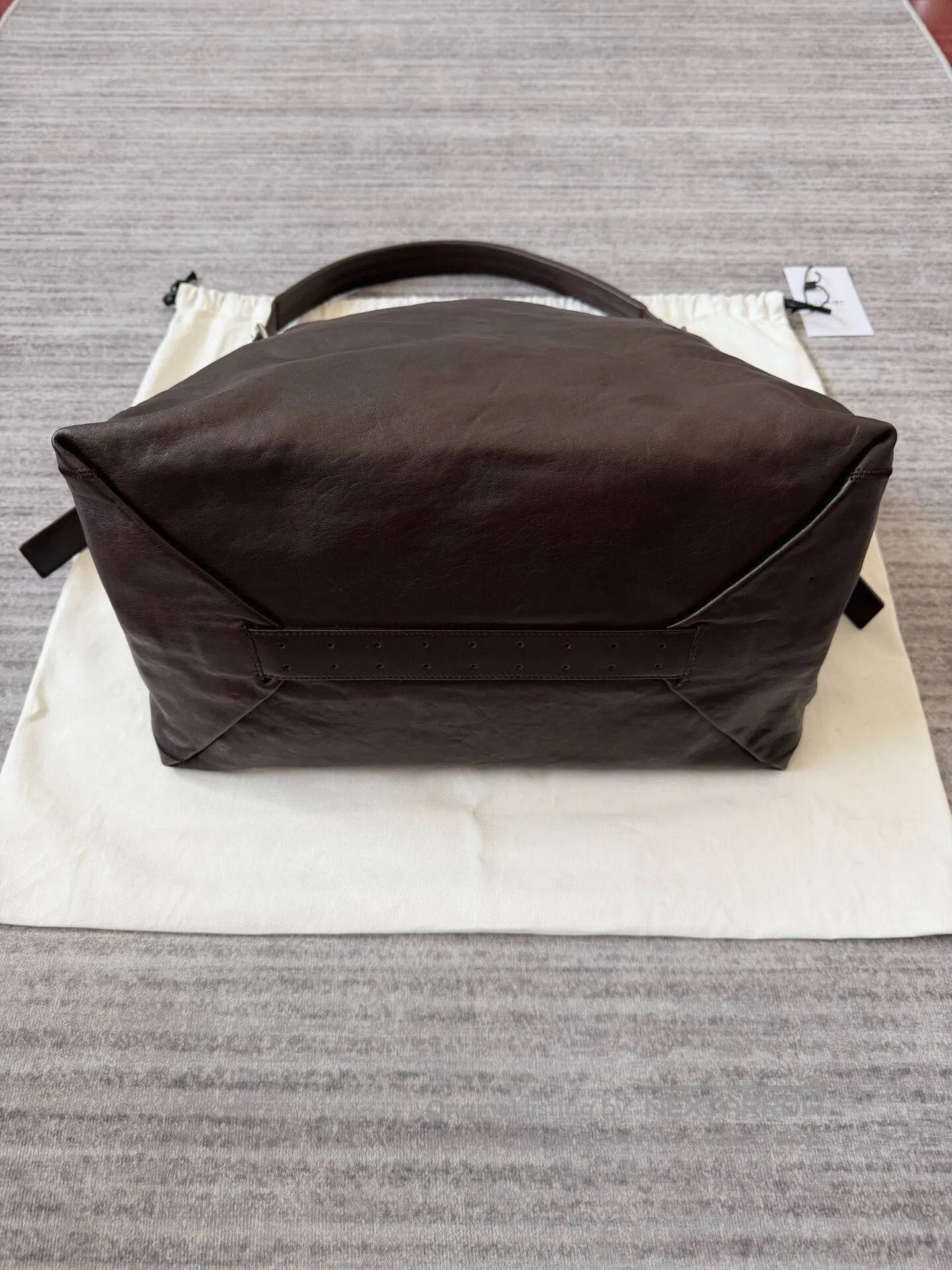 Lemaire Lemaire Belted Hobo Leather Tote. Size ONE SIZE - 4 Thumbnail
