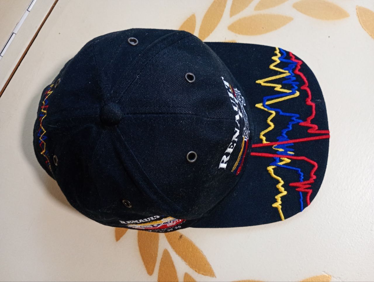 Formula 1 Renault F1 Blue Thunder Cap Vintage 90's Size ONE SIZE - 5 Thumbnail