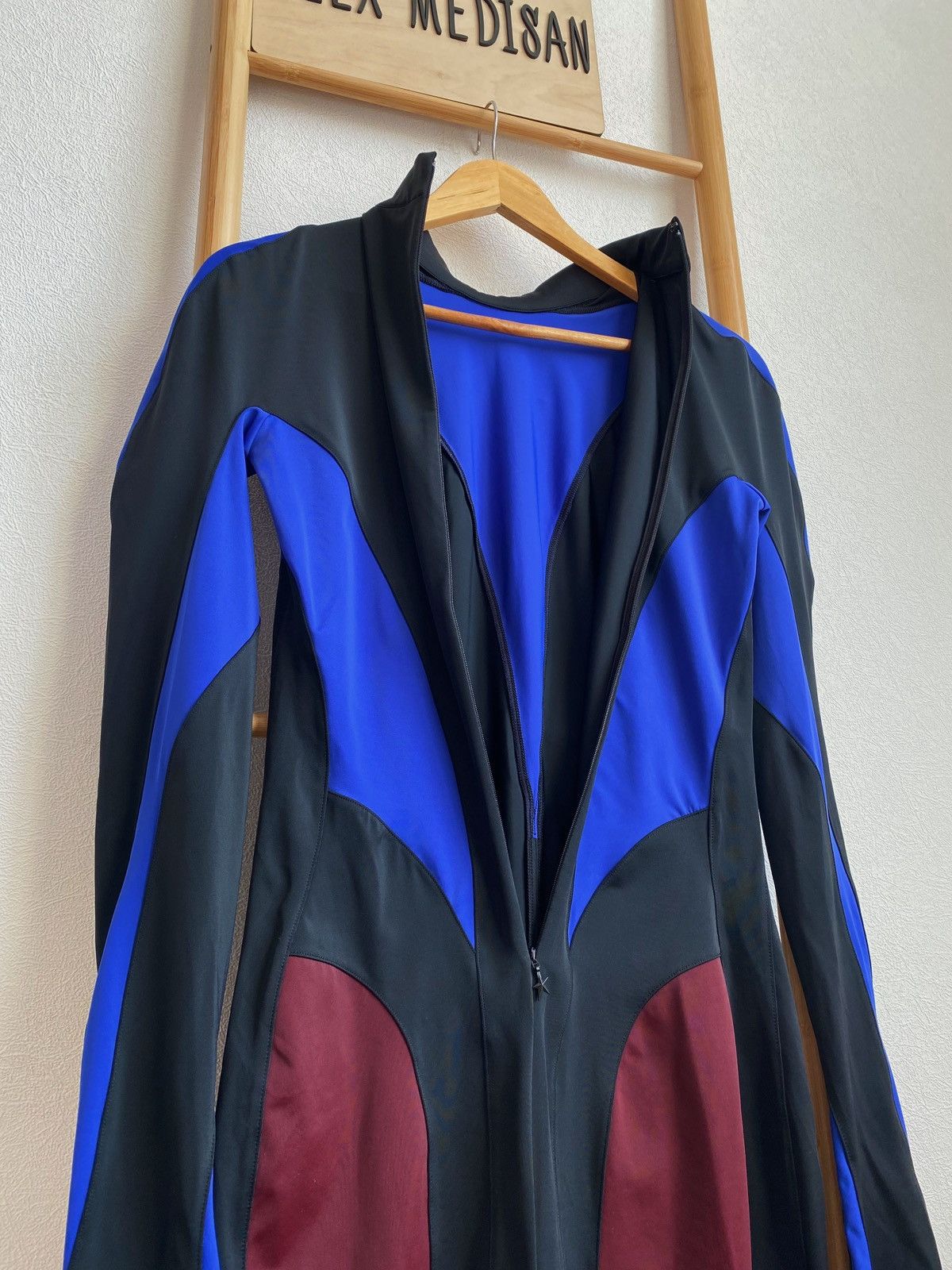 Mugler Mugler x H&M Spiral Paneled Mini Dress Size M / US 6-8 / IT 42-44 - 13 Thumbnail