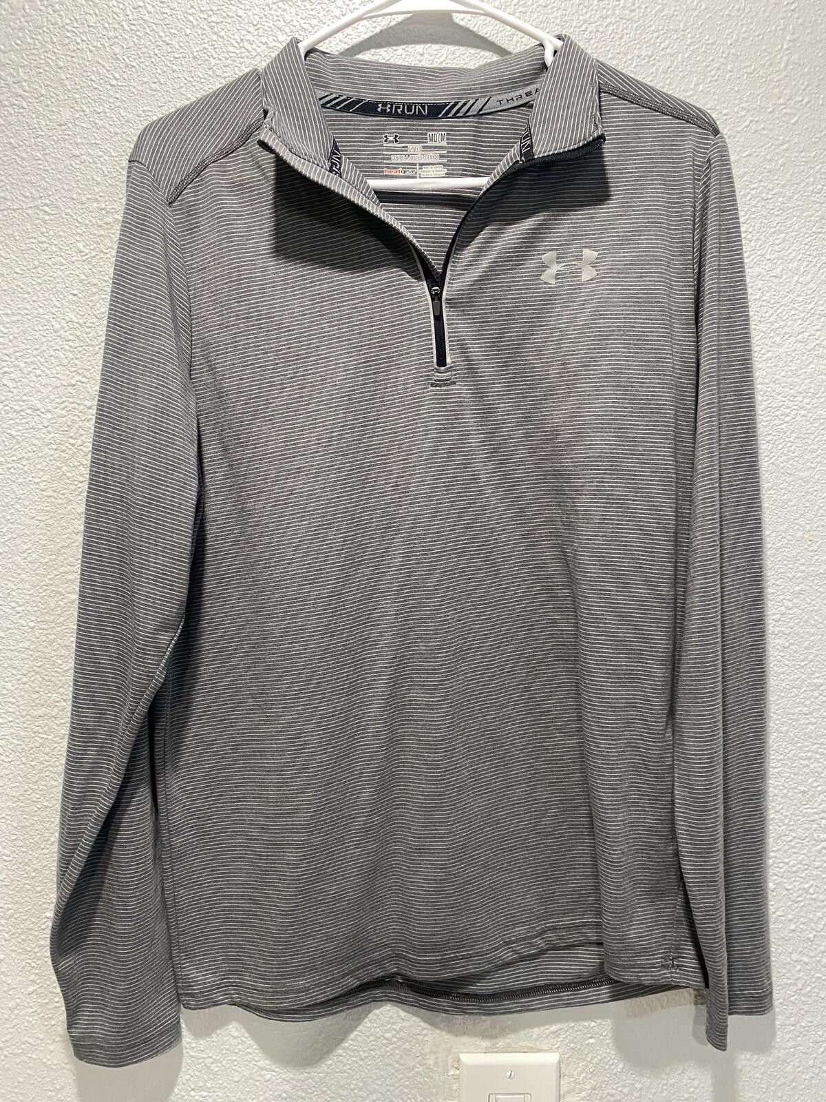 Under Armour Under Armour HeatGear Long Sleeve Running Shirt Medium Size US M / EU 48-50 / 2 - 2 Thumbnail