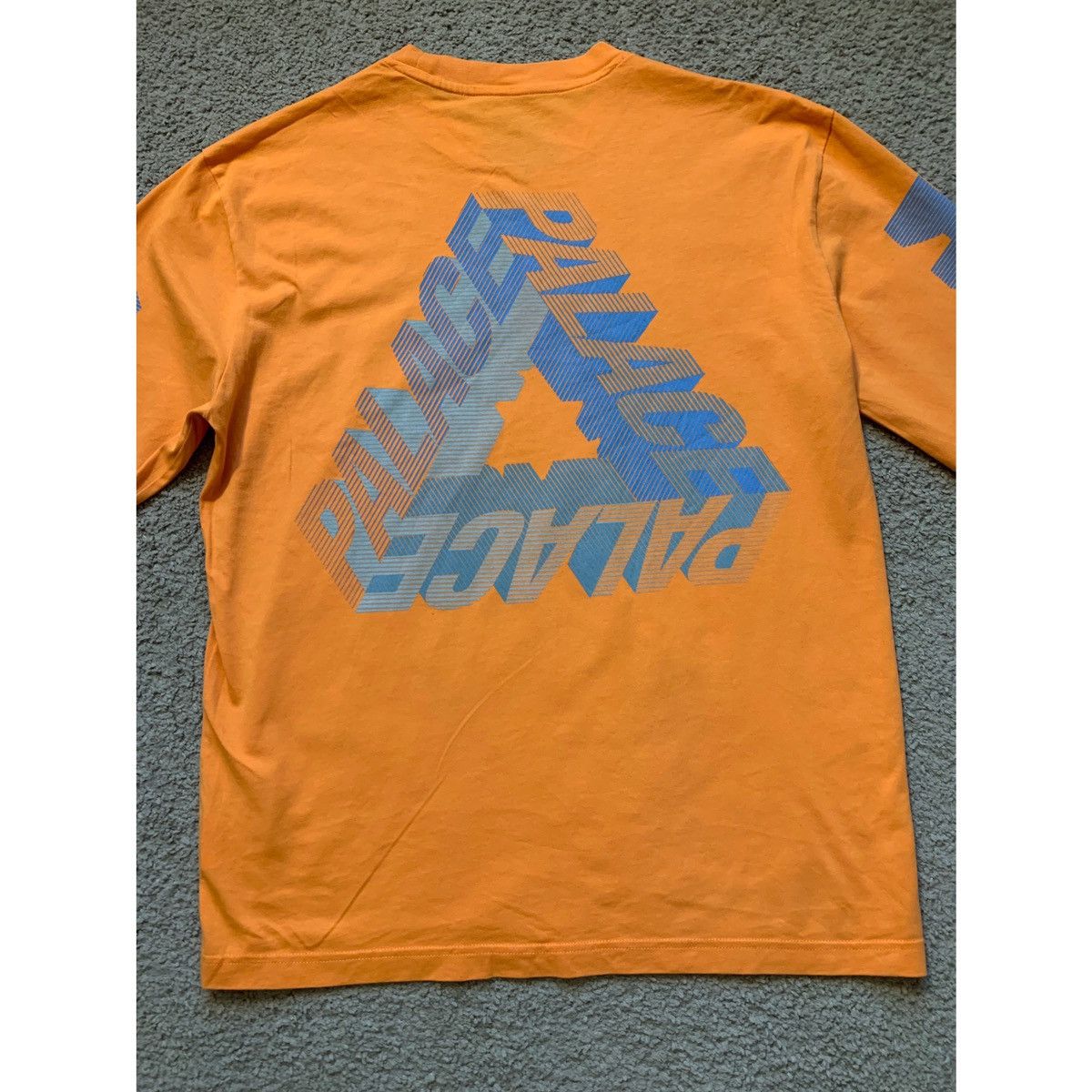 Palace PALACE ORANGE 3-D LOGO LS T-SHIRT Size US M / EU 48-50 / 2 - 2 Thumbnail