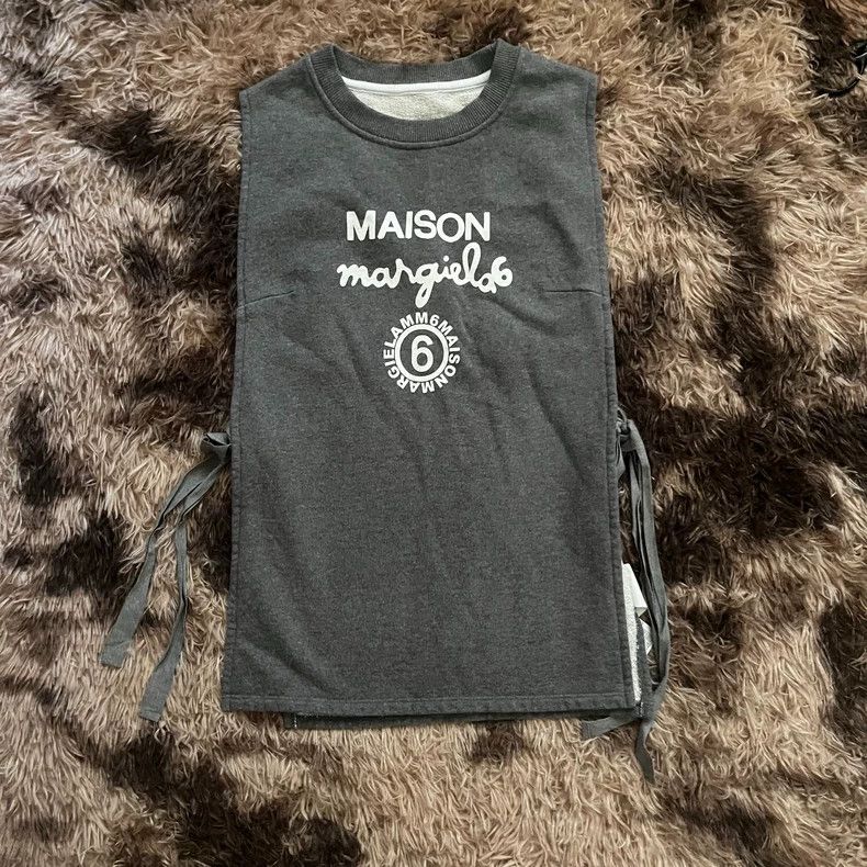 Maison Margiela Maison Margiela Logo printed pullover sweatshirt fake two-p Size US S / EU 44-46 / 1 - 3 Thumbnail