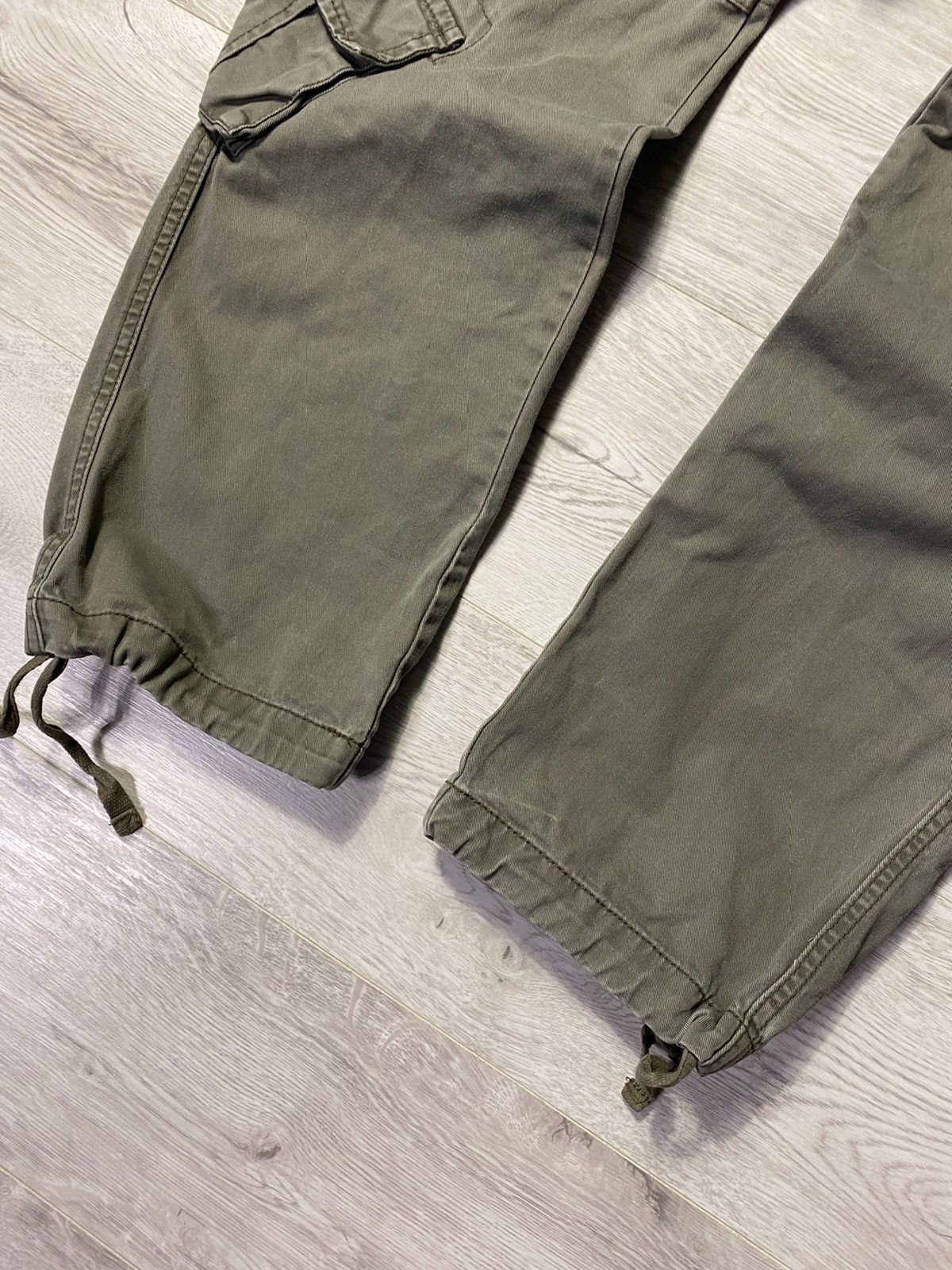 Japanese Brand × Vintage Vintage Matchstick Bondage Multi Pocket Cargo Pants Size US 34 / EU 50 - 4 Thumbnail