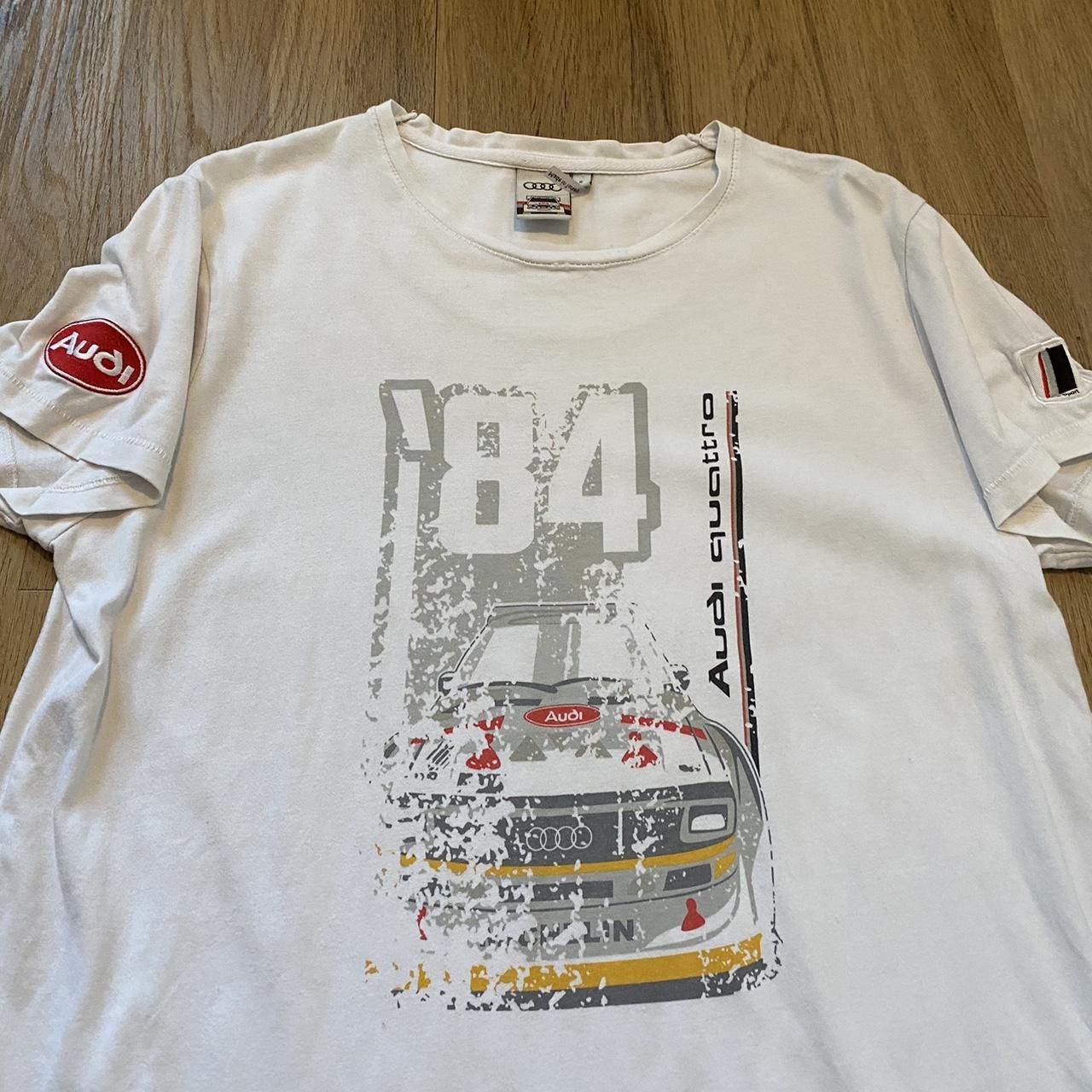 Other Audi 1984 Quattro Motorsport white t-shirt Size US S / EU 44-46 / 1 - 2 Thumbnail