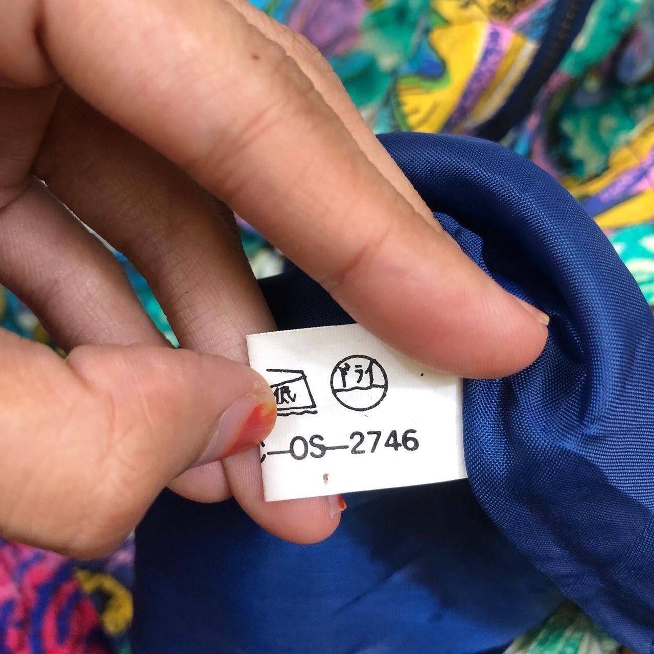 Japanese Brand Vintage 90’ N&K JAPAN Silk Nimo Fish Painting AOP Jacket Size XL / US 12-14 / IT 48-50 - 7 Thumbnail
