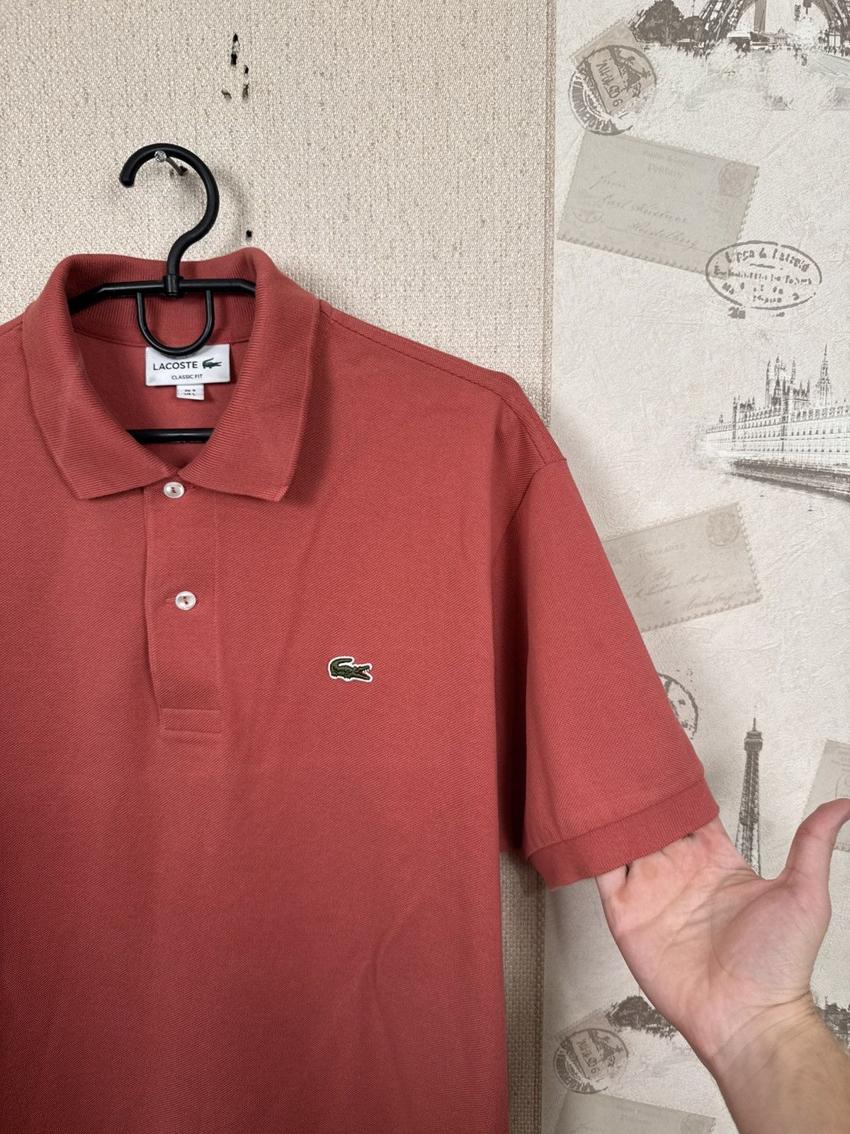 Lacoste 🇫🇷 Lacoste Regular Fit Polo T-Shirt Retro Rare Size US L / EU 52-54 / 3 - 11 Thumbnail