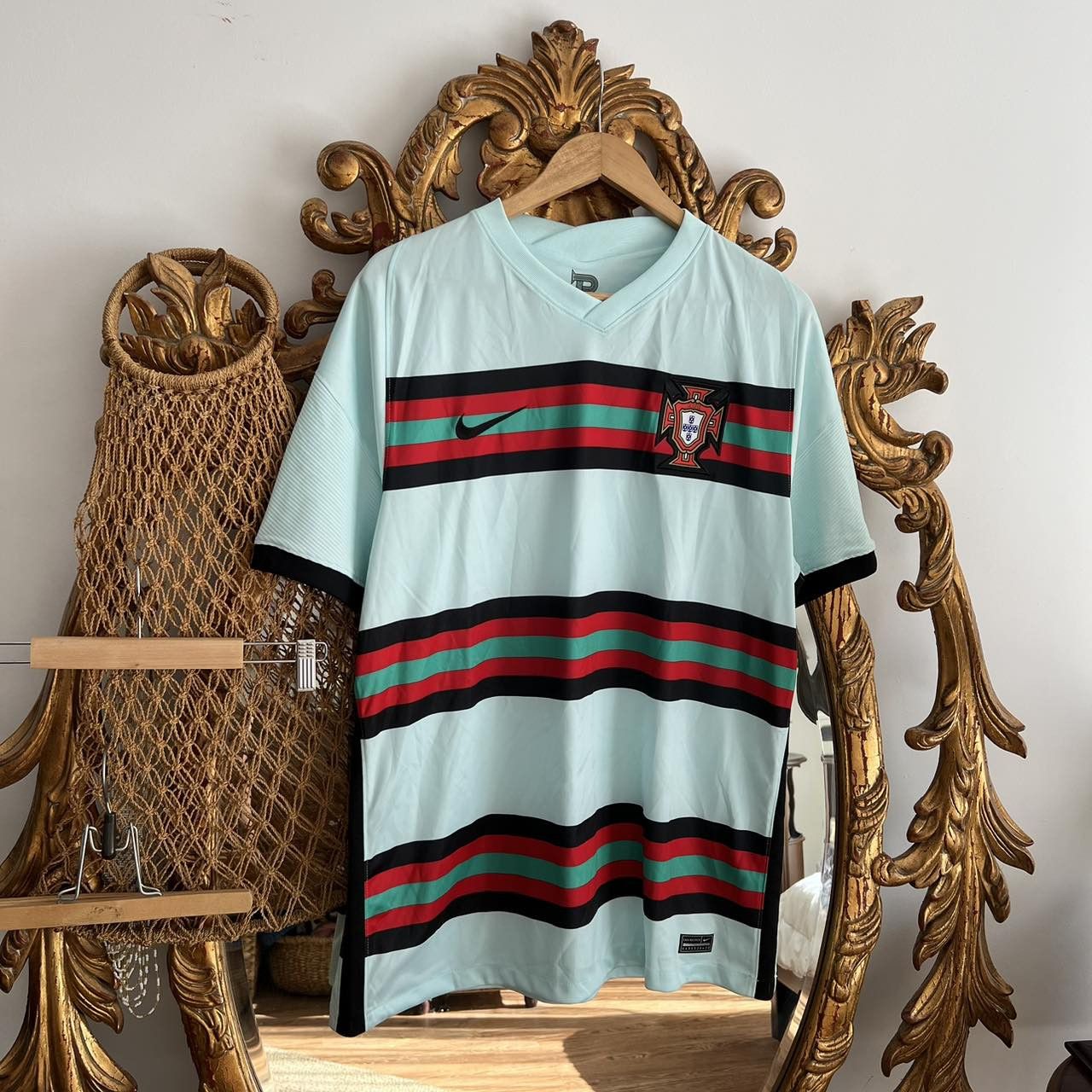 Nike Nike Portugal Blockcore Soccer Jersey Sz XL Size US XL / EU 56 / 4 - 1 Thumbnail