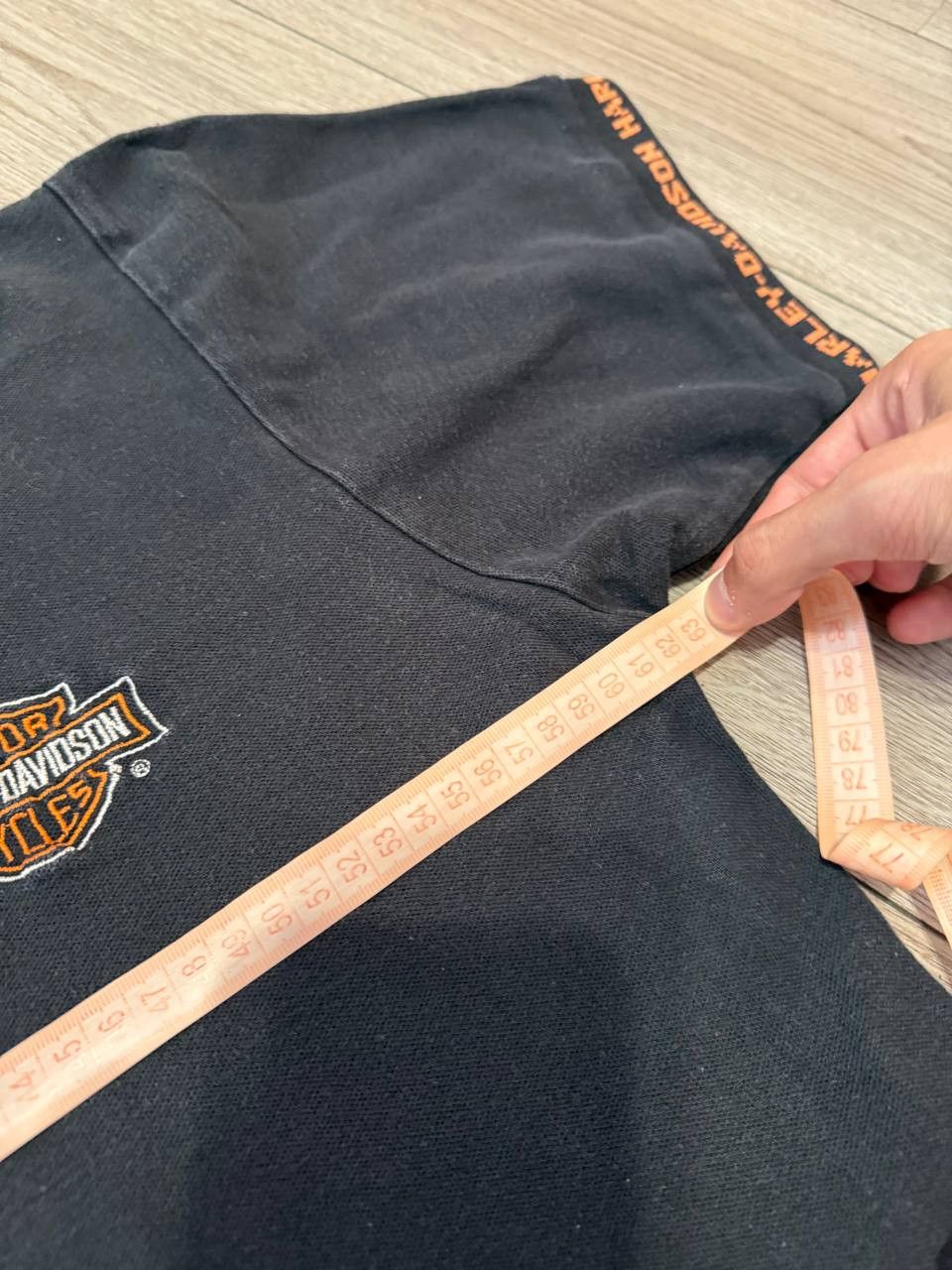Harley Davidson × Vintage Vintage Polo HARLEY DAVIDSON AUCKLAND NEW ZEALAND XL Size US XL / EU 56 / 4 - 11 Thumbnail
