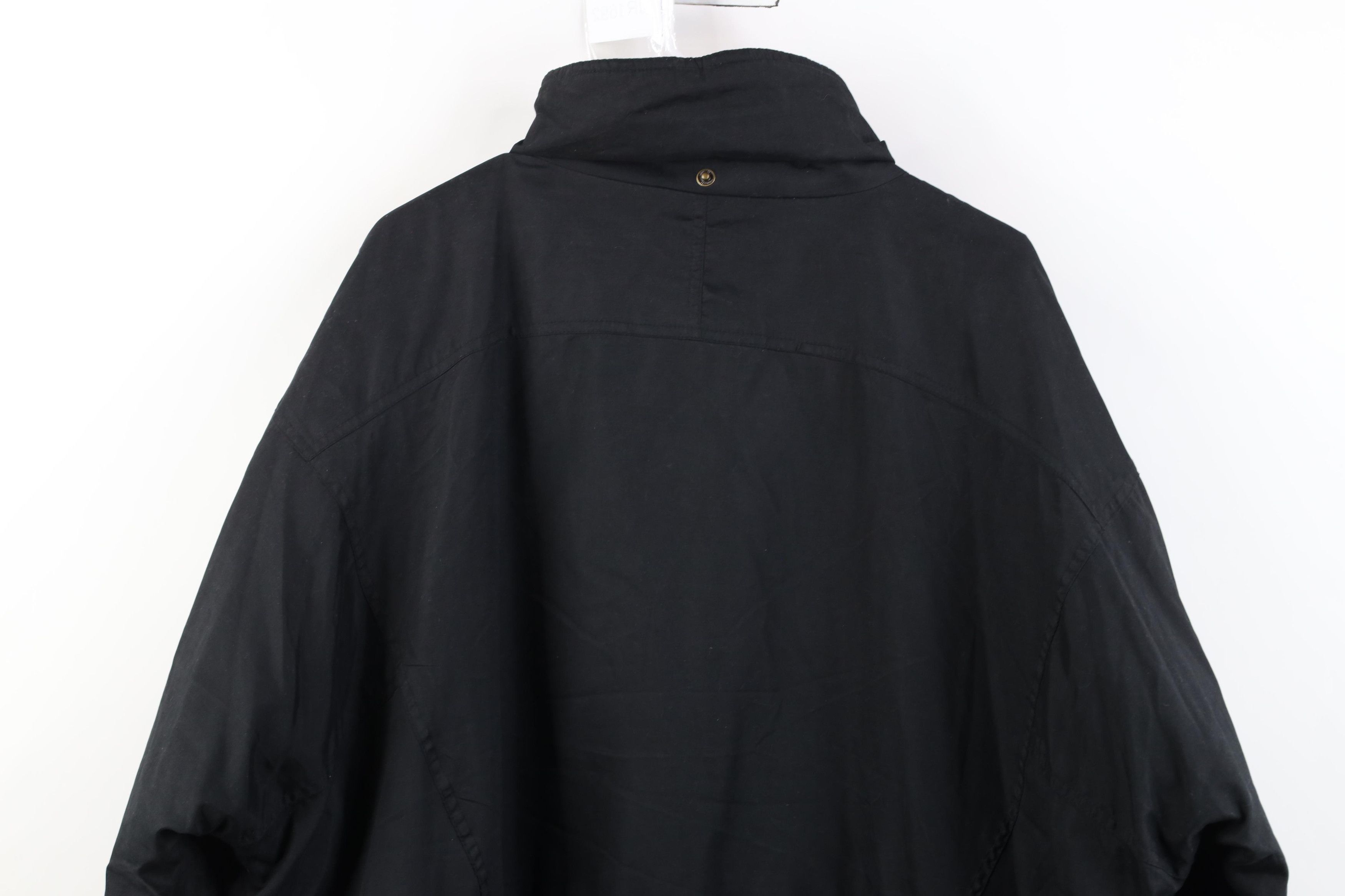 Cabelas Vintage 90s Cabelas Microfiber Puffer Chore Jacket Black Size XXL / US 16-18 / IT 52-54 - 14 Thumbnail