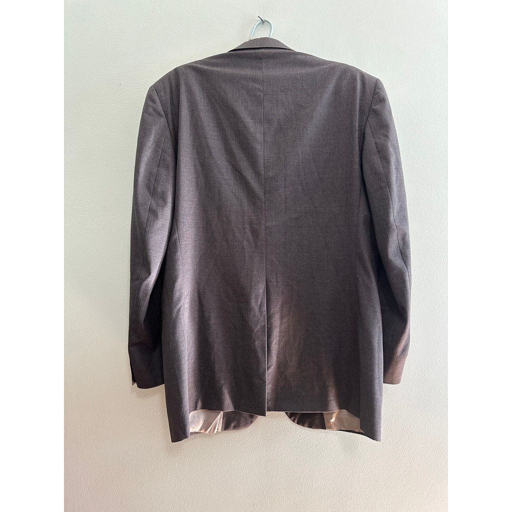 Burberry Vintage Burberry gray lightweight wool two button blazer Size 40R - 3 Thumbnail