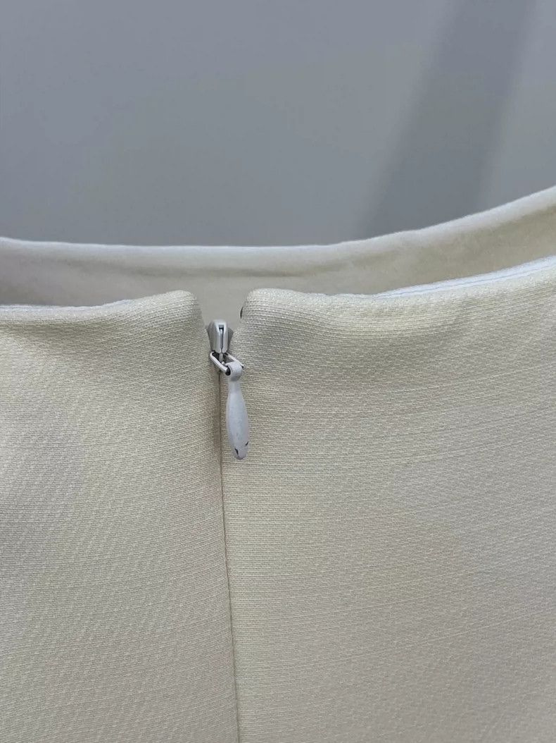 Dior Dior Solid color wool blend suspender dress 2504-Nextarrow Size XS / US 0-2 / IT 36-38 - 3 Thumbnail