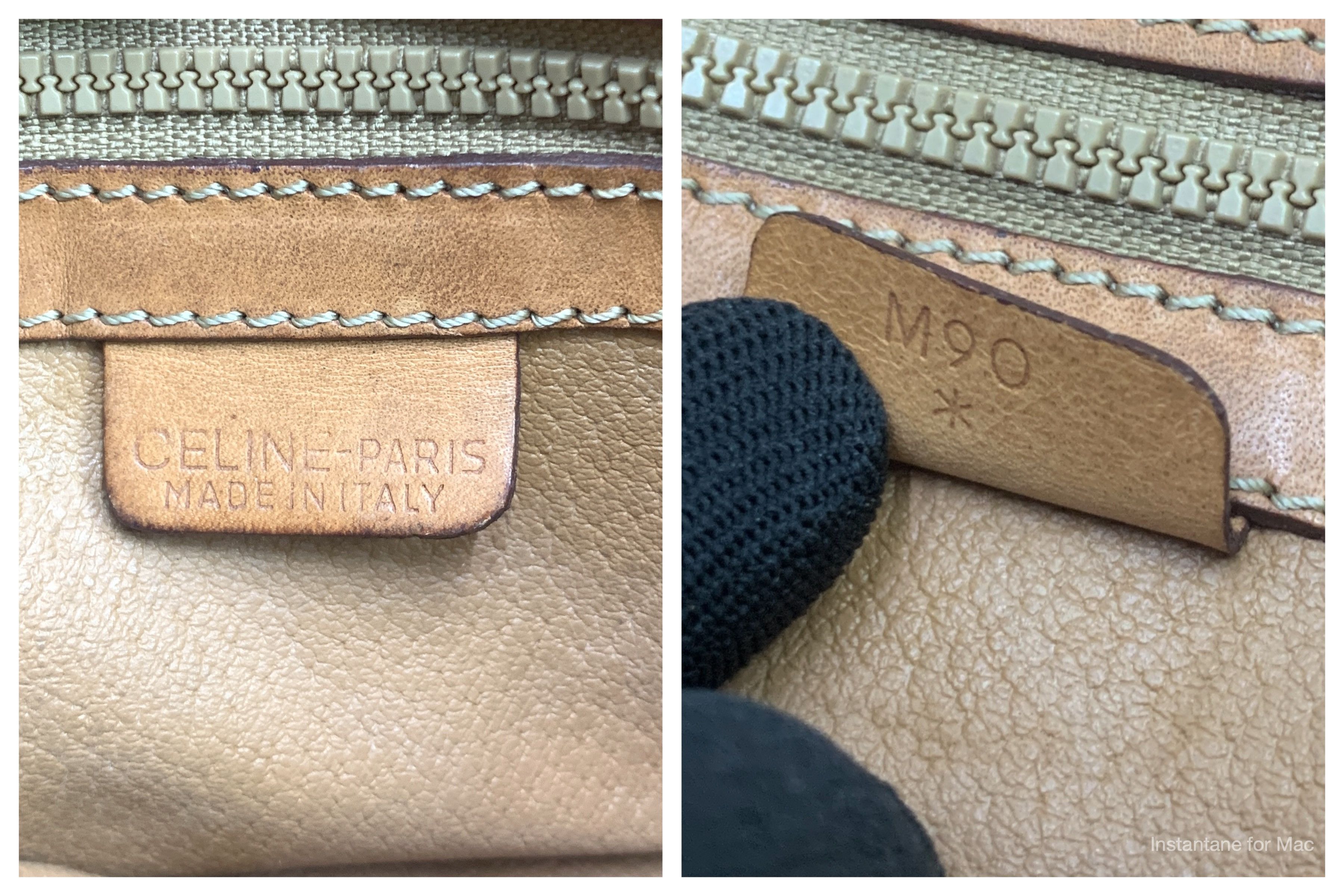 Celine × Vintage Vintage Celine Macadam Sling Bag Unisex Crossbody Bag Size ONE SIZE - 8 Thumbnail