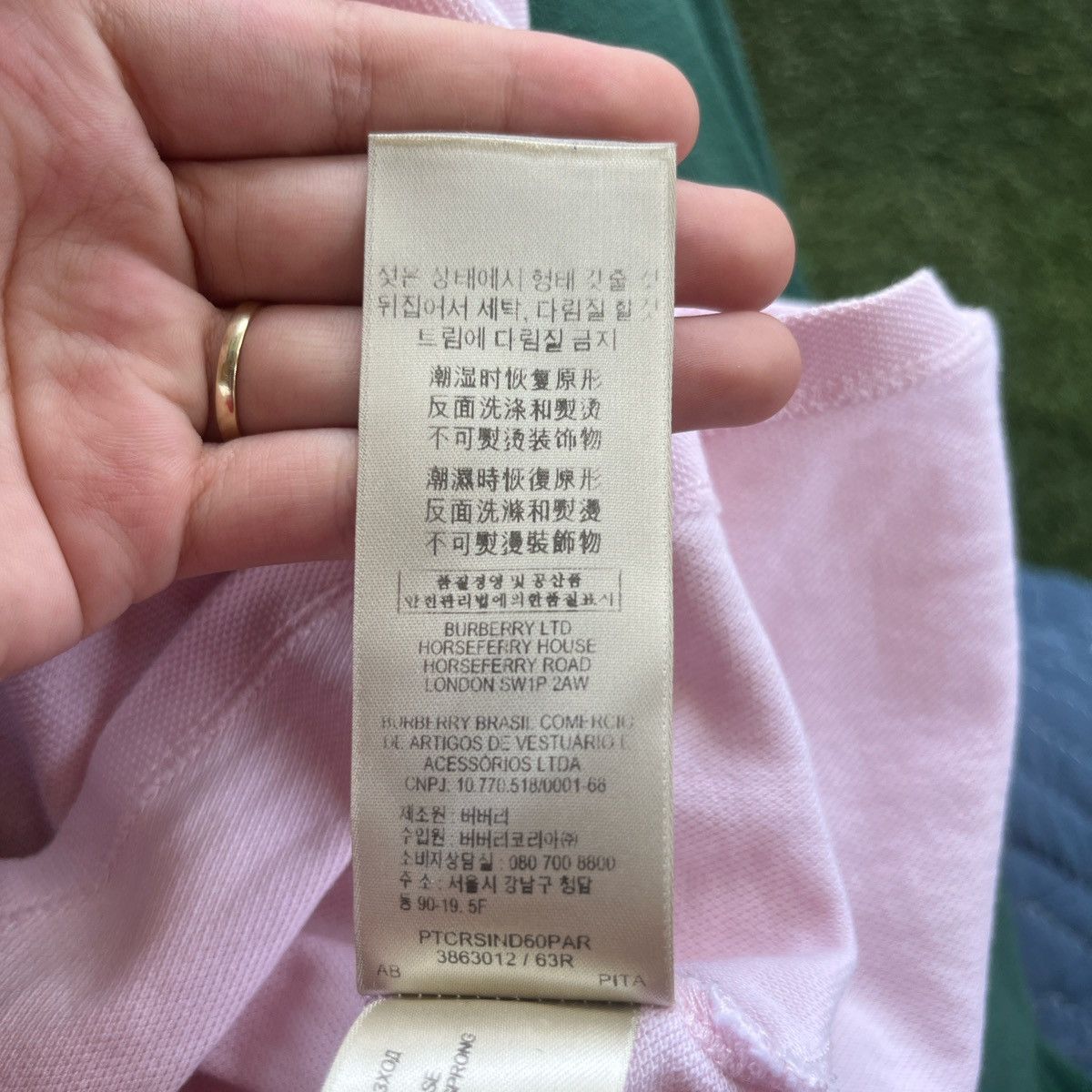 Burberry Burberry collard shirt Size US M / EU 48-50 / 2 - 6 Thumbnail