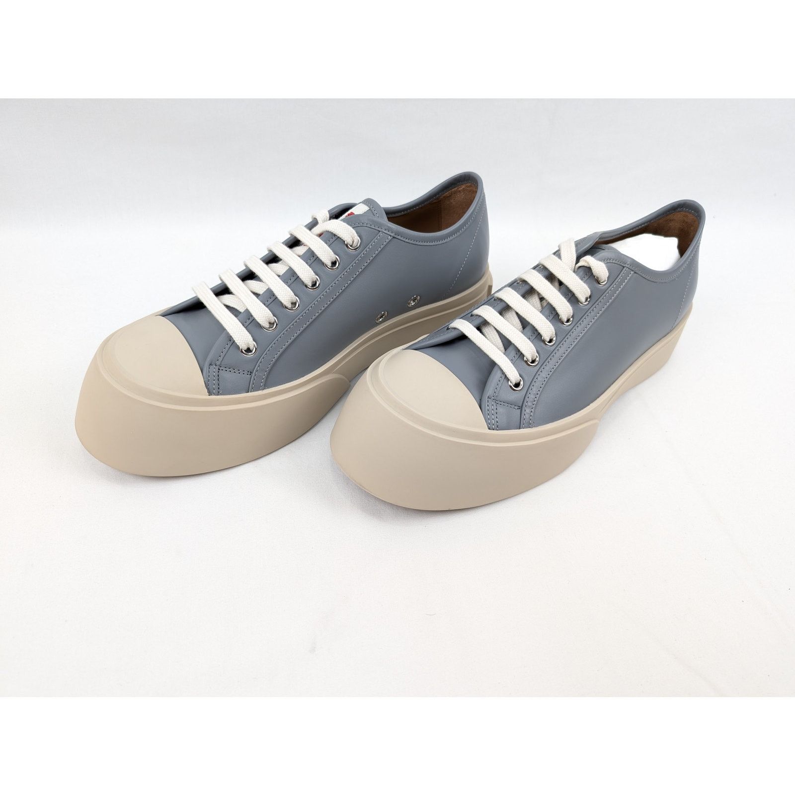 Marni o1rshd1 Leather Pablo Lace-up Sneaker in Grey Size US 10 / EU 43 - 12 Thumbnail