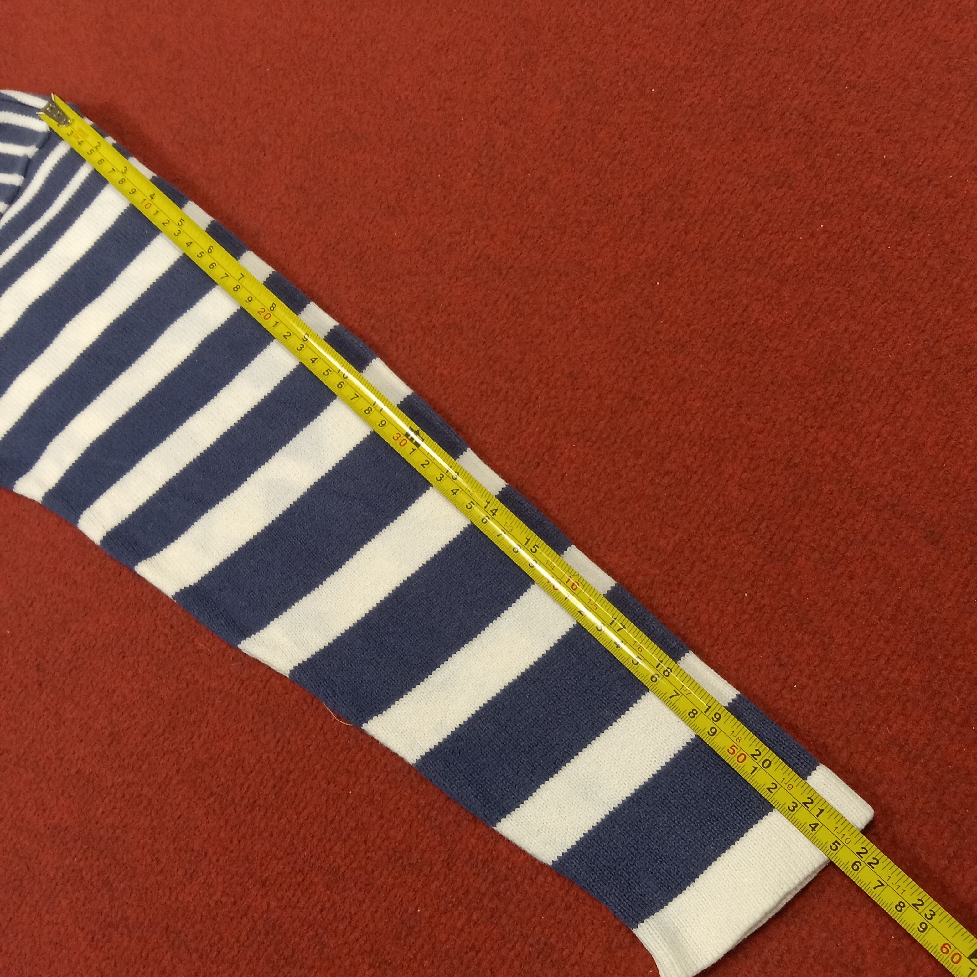 Japanese Brand Jun Men Streetwear Style Stripes Design Sweatshirt Size US S / EU 44-46 / 1 - 10 Thumbnail