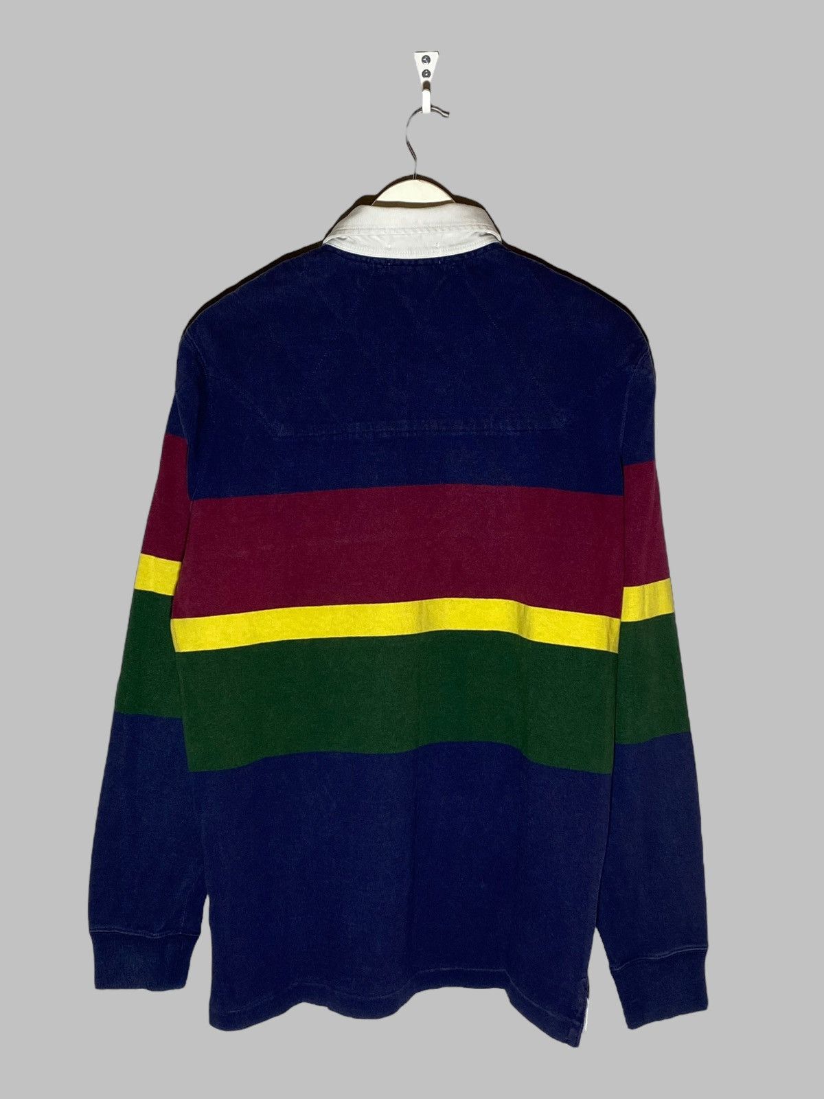 Polo Ralph Lauren 🔥 VINTAGE RALPH LAUREN RUGBY SHIRT PREP SCHOOL VIBES Size US M / EU 48-50 / 2 - 2 Thumbnail