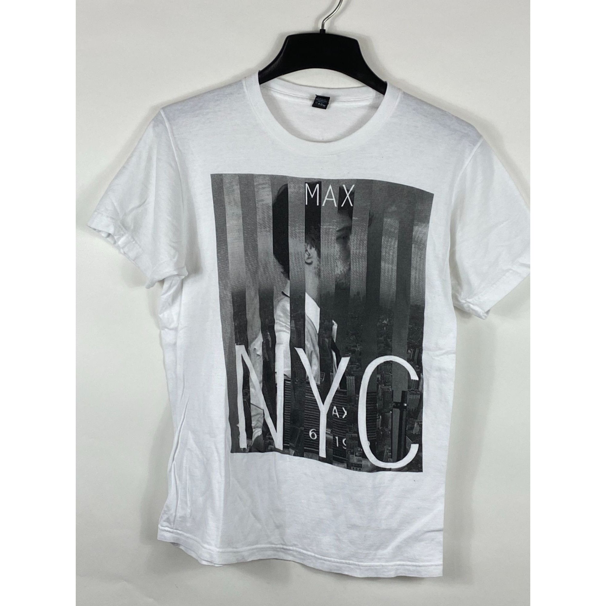 Tultex Tultex NYC MAX Schneider Graphic Tee Shirt White Medium Size US M / EU 48-50 / 2 - 1 Thumbnail
