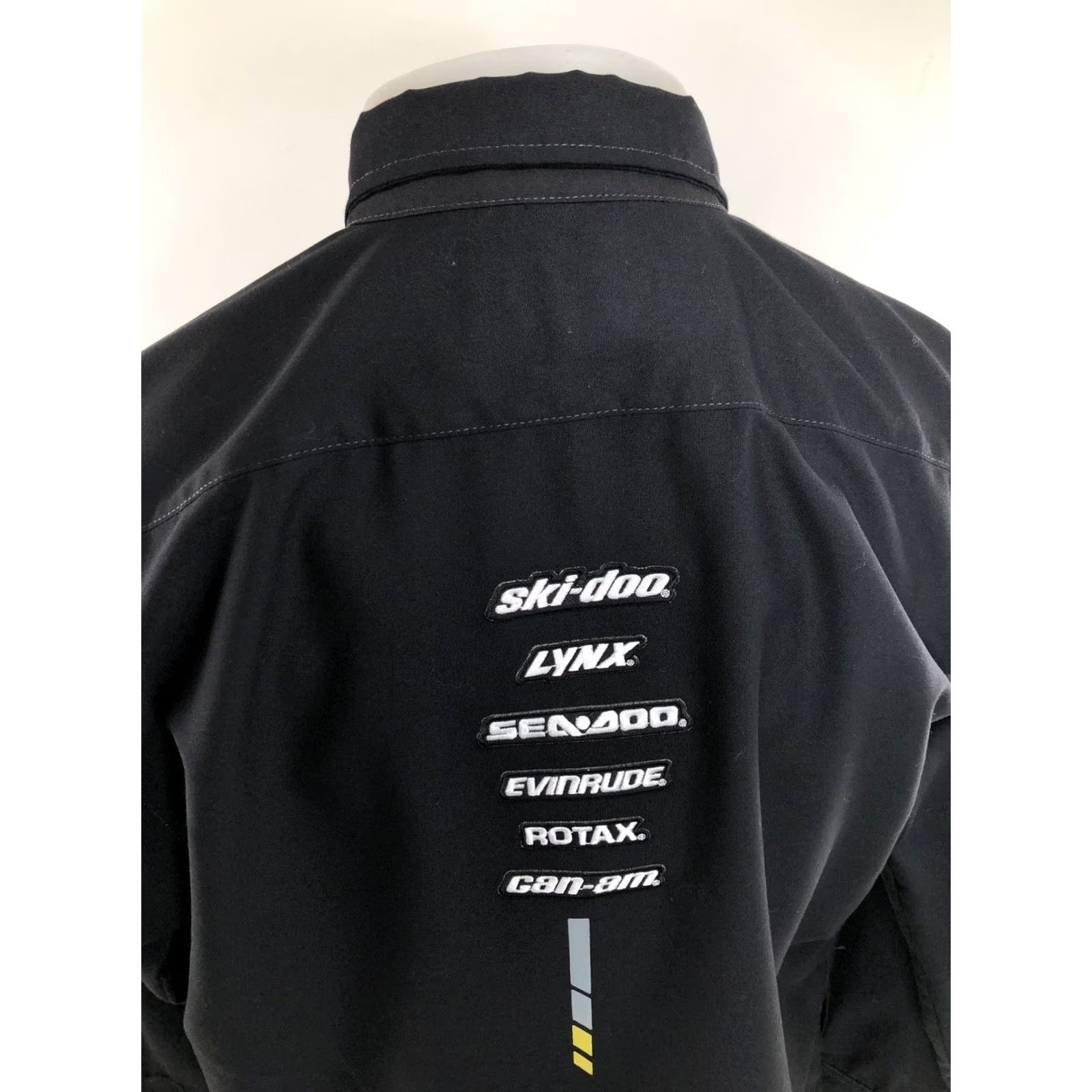 Vintage BRP / XPS - SKI-DOO, LYNX, SEA-DOO, EVNIRUDE, ROTAX, CAN AM Lg Shirt - EXCELLENT, BRP, Button-Up, Men, L, Black, Long Sleeve, Size L, Vintage? Size US L / EU 52-54 / 3 - 6 Thumbnail