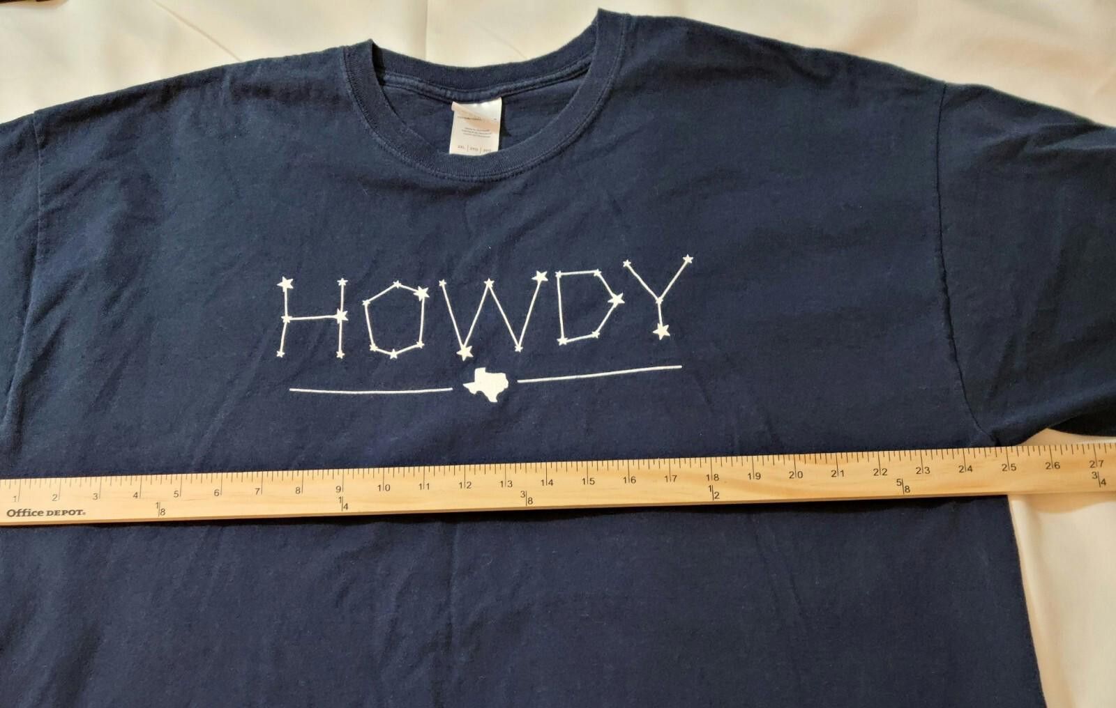 Gildan Texas A&M University "Howdy" LS Shirt Adult Size 2X Aggies Size ONE SIZE - 7 Thumbnail