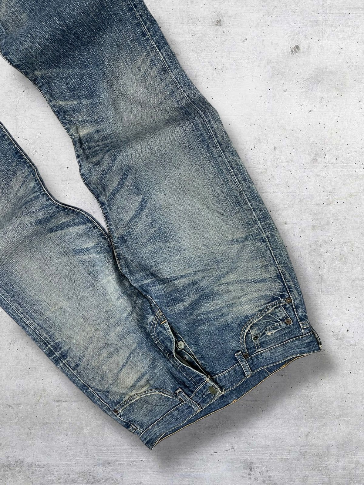Levi's Vintage Clothing VINTAGE 501 LEVIS USA DESIGNER 90S OG DISTRESSED MUD STYLE Size US 30 / EU 46 - 7 Thumbnail