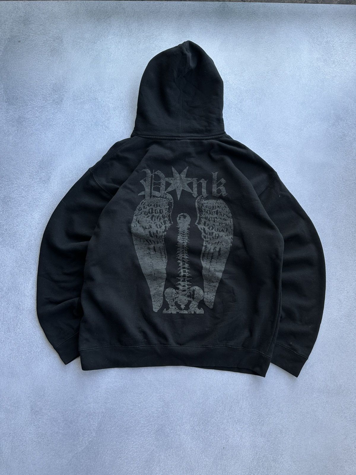 Young Thug Young Thug YSL Records Punk Angel Skeleton Hoodie Black XL Size US XL / EU 56 / 4 - 1 Thumbnail
