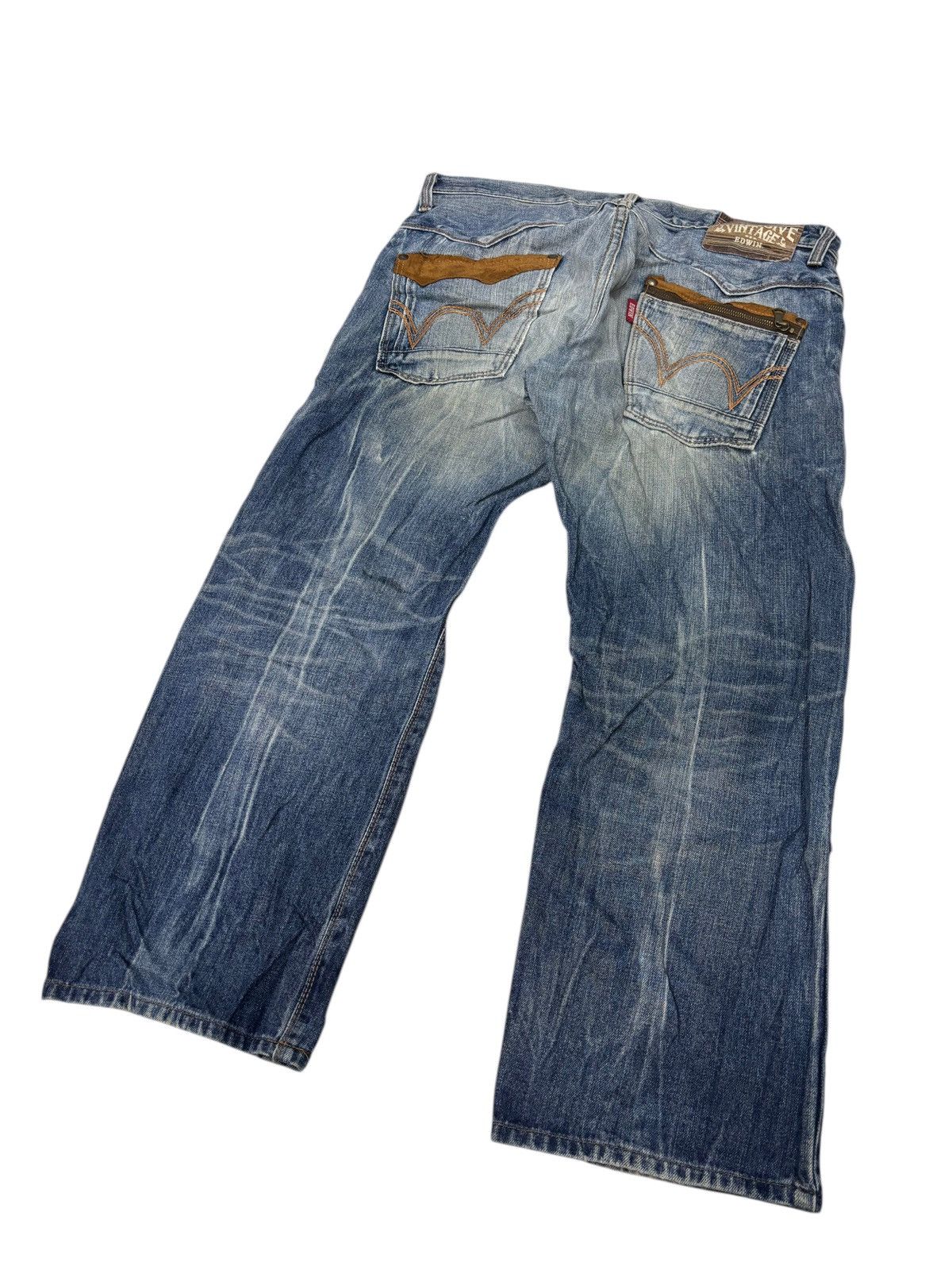 EDWIN EXCLUSIVE VINTAGE DESIGN DENIME JEANS SIZE 38