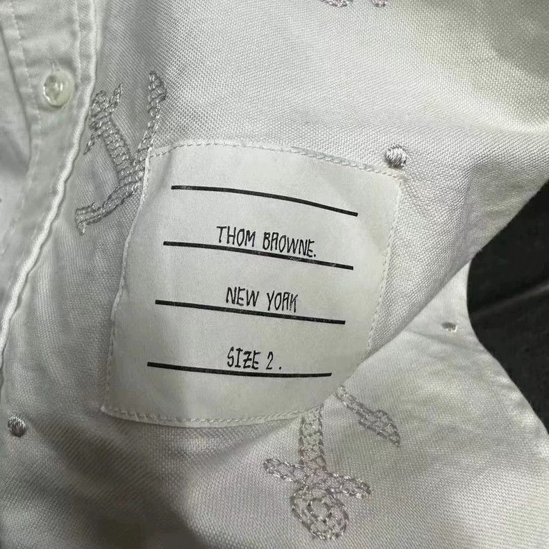 Thom Browne Thom Browne Ship anchor shirt Size US M / EU 48-50 / 2 - 4 Thumbnail