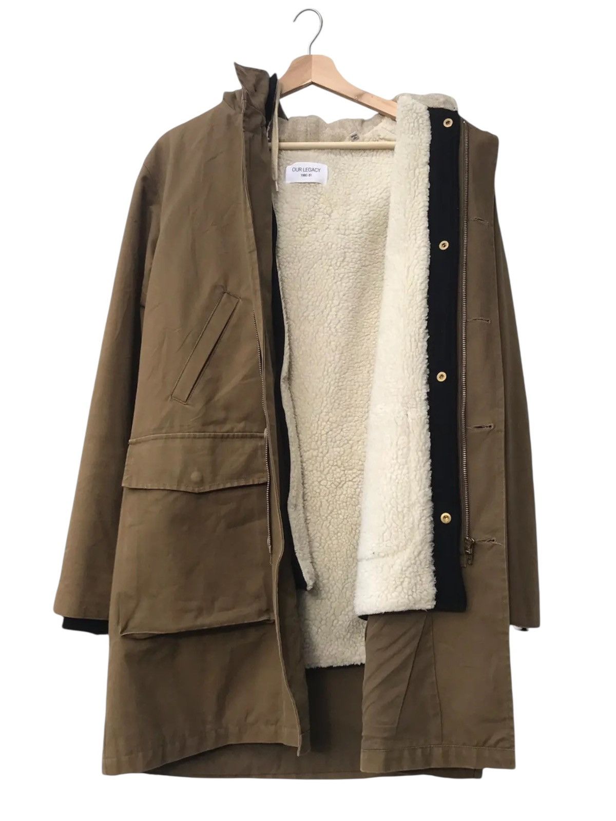 Our Legacy Our Legacy Shield Jacket Superdry Olive Size US S / EU 44-46 / 1 - 4 Thumbnail