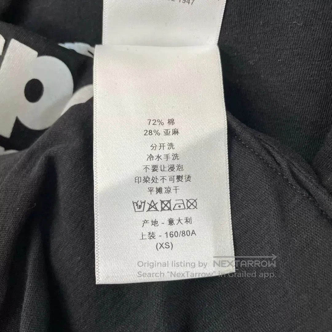 Dior Christian Dior Black Letter Print T. Size US XS / EU 42 / 0 - 8 Thumbnail