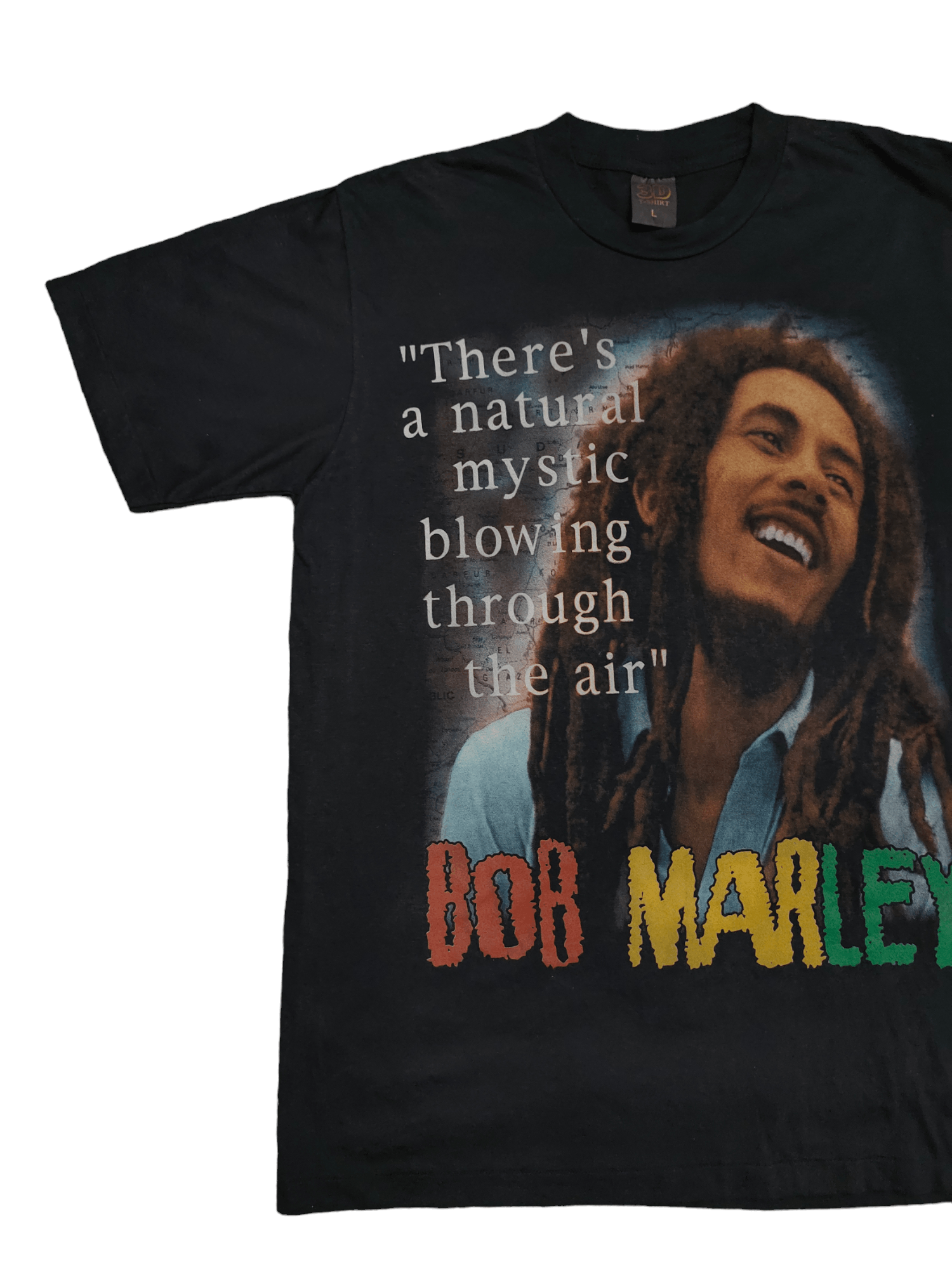 Bob Marley Vintage 90's Bob Marley T-Shirt Size US L / EU 52-54 / 3 - 7 Thumbnail