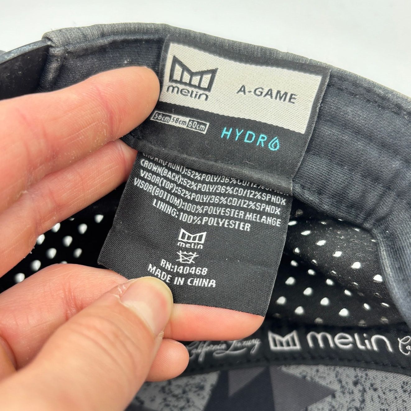 melin Melin A-Game Hydro Performance Snapback Hat Men's 58 Size ONE SIZE - 10 Thumbnail