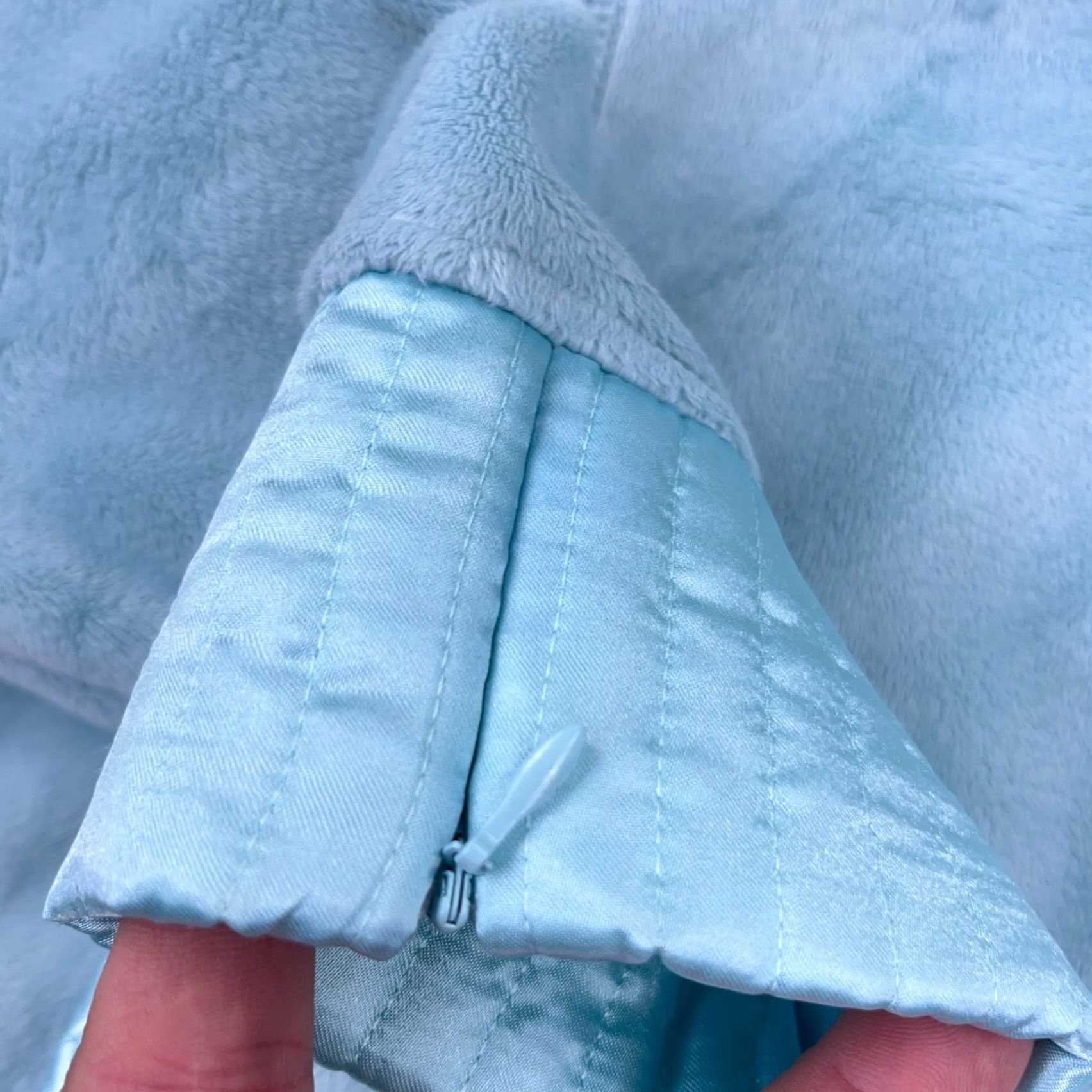 Pendleton Pendleton Jacket Women S Light Blue Fleece Full Zip P87738 Size S / US 4 / IT 40 - 7 Thumbnail
