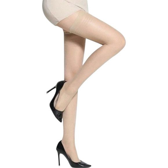 Other Women Apricot Thin Tight Stocking Size ONE SIZE - 1 Thumbnail