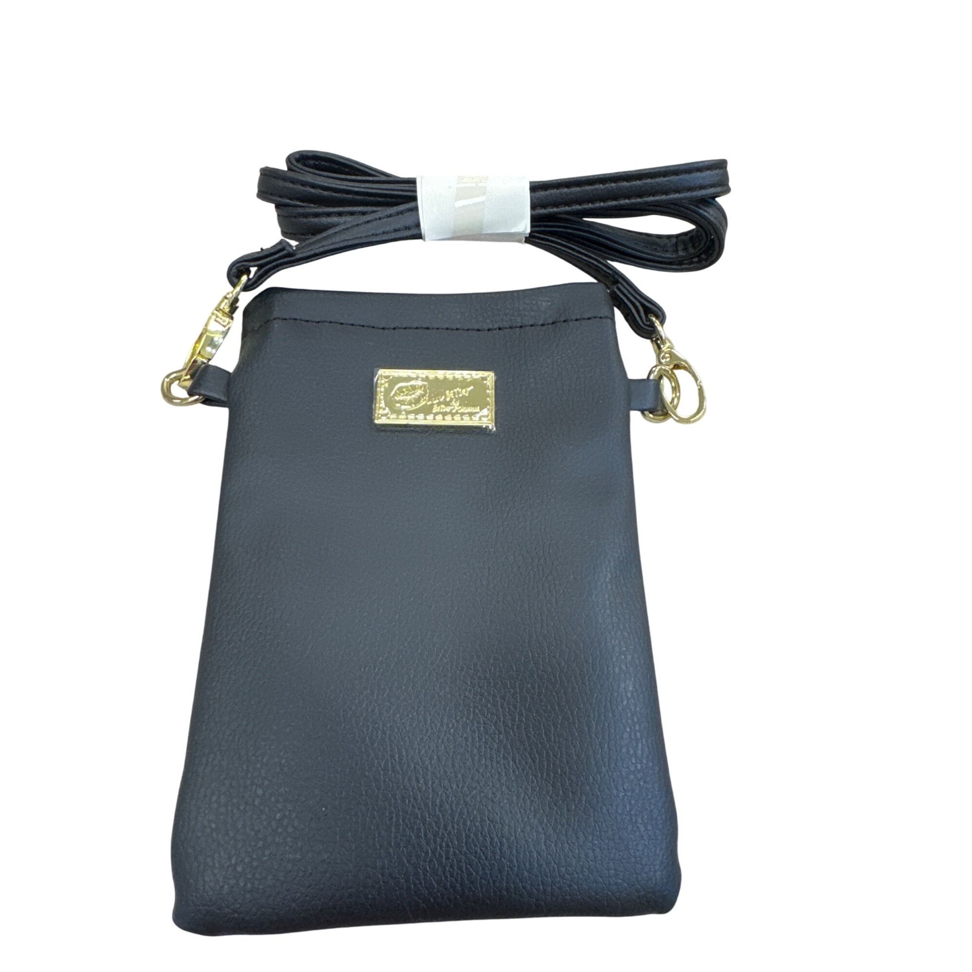Betsey Johnson Betsey Johnson Luv Black faux leather \Crossbody Handbag SKU Size ONE SIZE - 1 Thumbnail