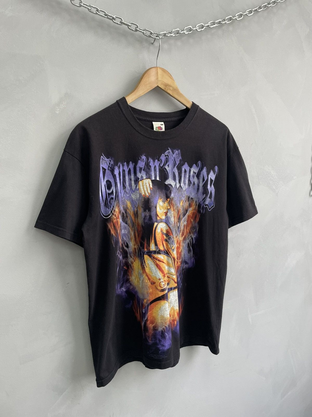 Guns N' Roses Rare 90s Guns N’roses band t shirt tour 2012 tee Size US M / EU 48-50 / 2 - 2 Thumbnail