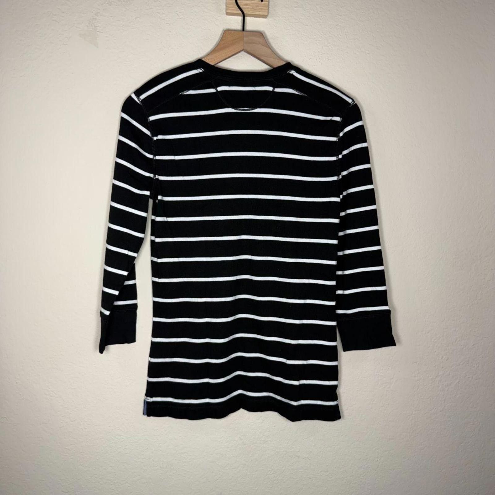 Lauren Ralph Lauren Ralph Lauren Shirt Women's M Black White 100% Cotton Size M / US 6-8 / IT 42-44 - 5 Thumbnail