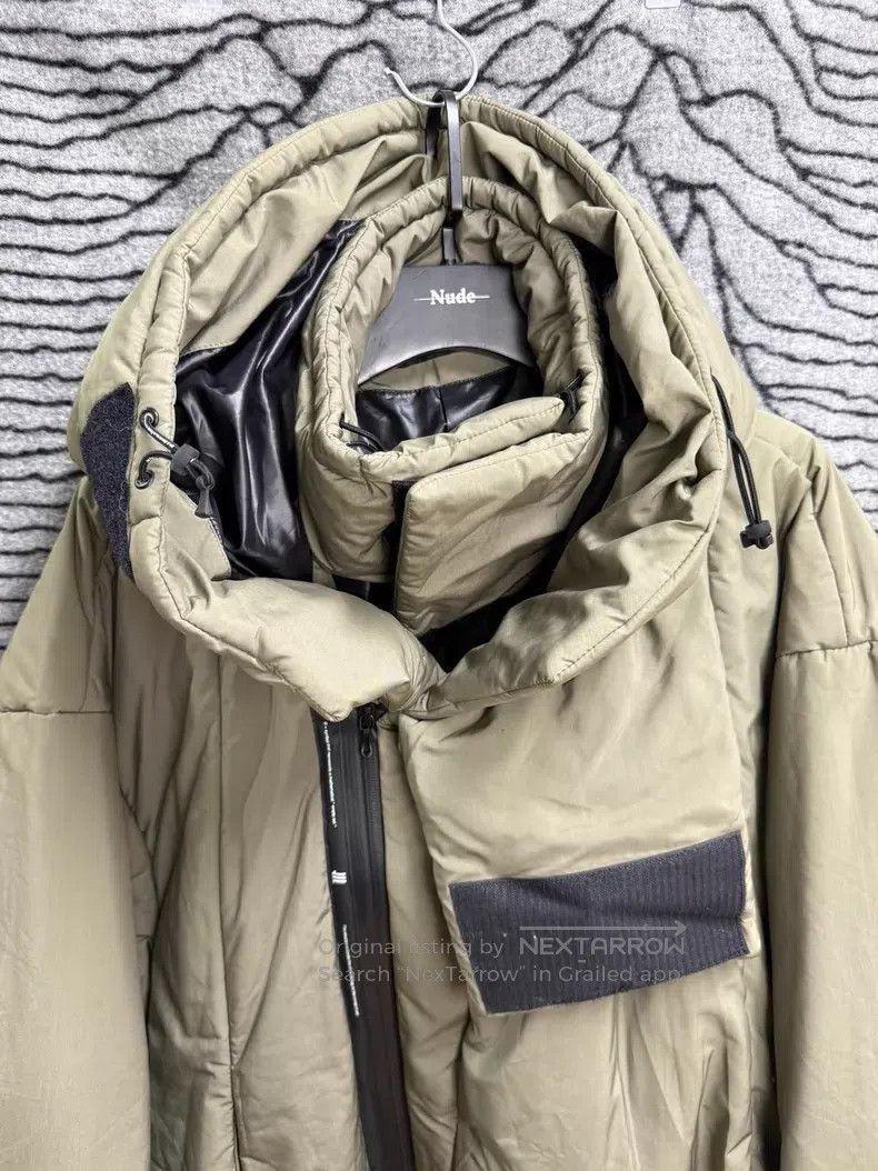 Julius Julius Double Collar Neck Wrap Cotton Jacket Size US L / EU 52-54 / 3 - 3 Thumbnail