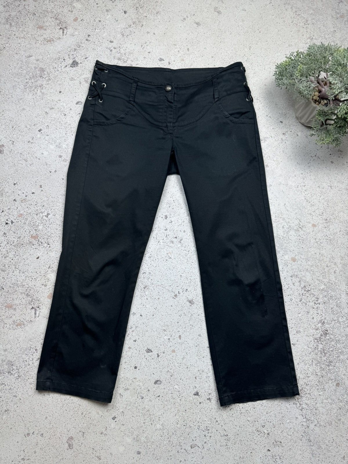 Jean Paul Gaultier × Vintage Junior Gaultier Women 16A Breeches Black Vintage Size 34" / US 12 / IT 48 - 1 Thumbnail