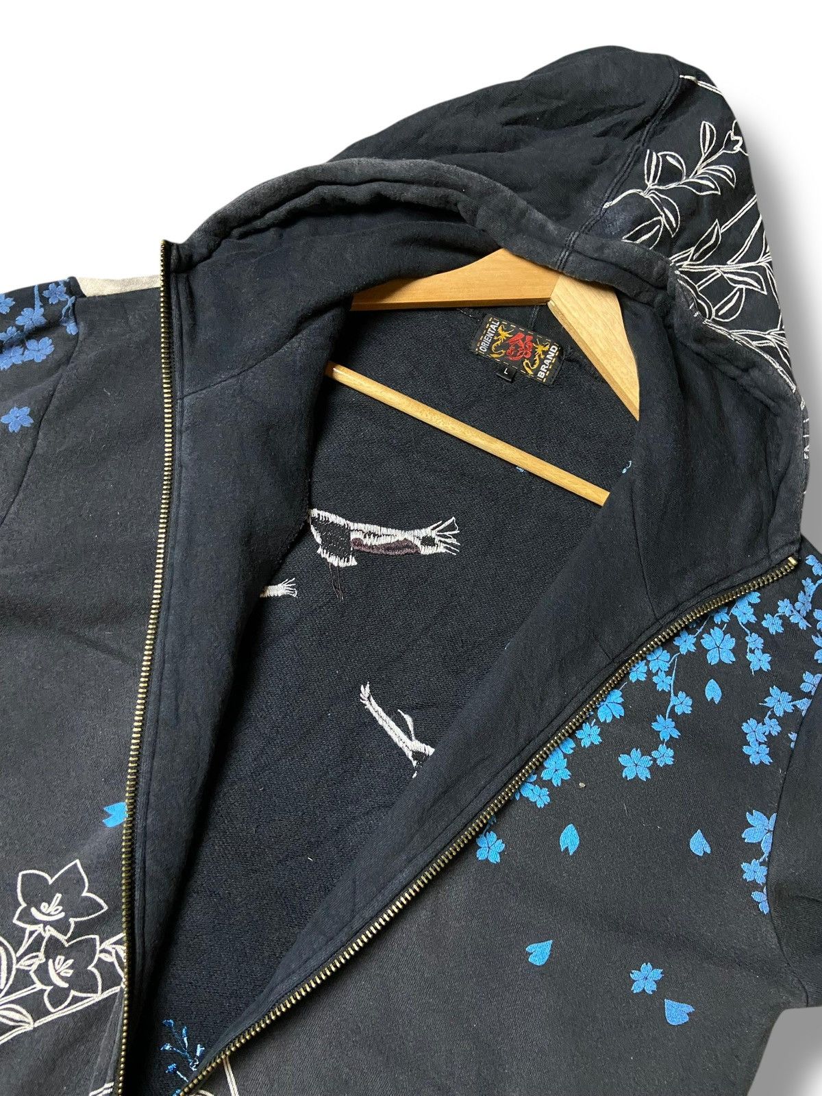 Japanese Brand × Seditionaries × Vintage Vintage Oriental Brand Sukajan Hoodies (129) Size US L / EU 52-54 / 3 - 6 Thumbnail