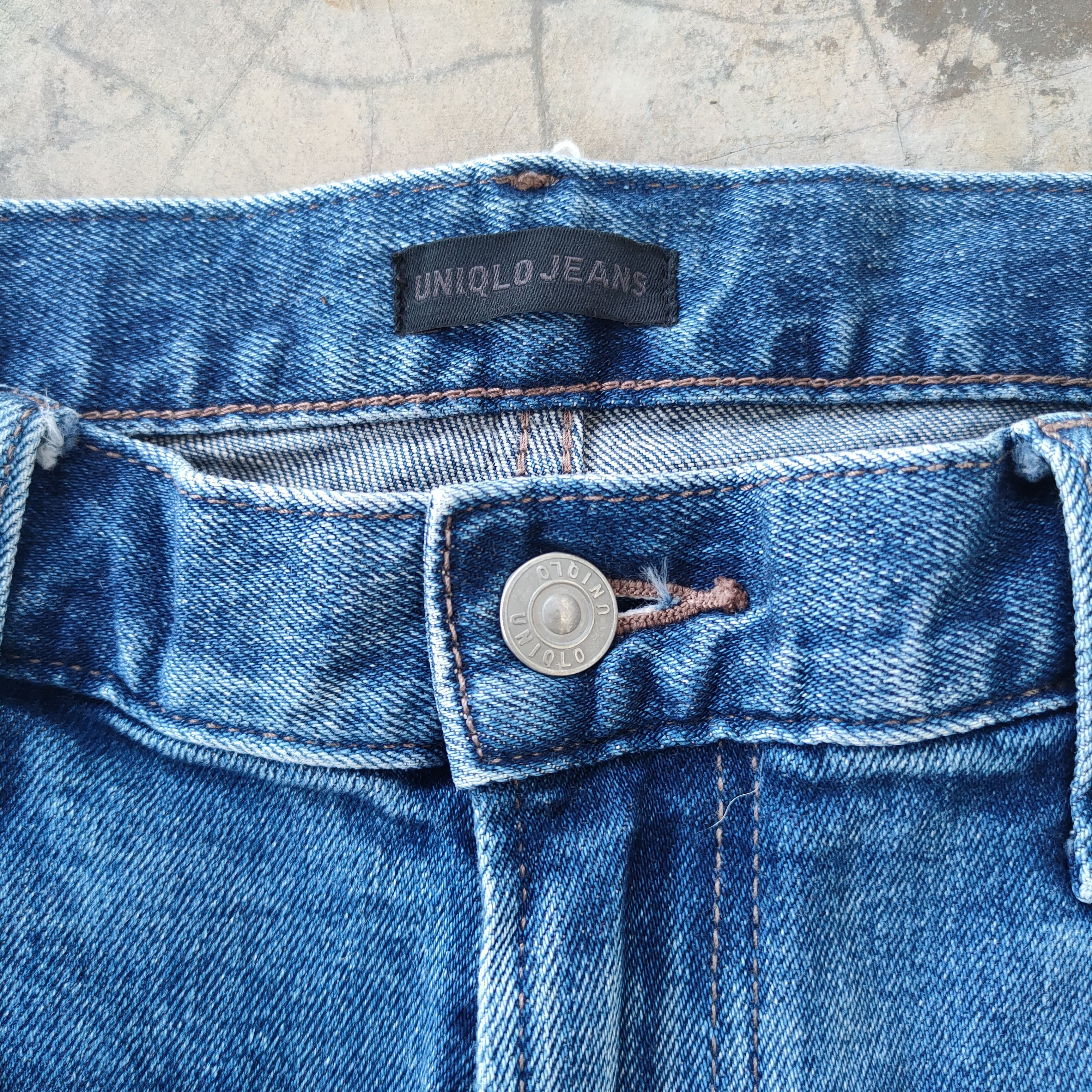 Japanese Brand W32 VINTAGE JAPANESE SKINNY FADED DISTRESSED JEANS PANTS Size US 32 / EU 48 - 4 Thumbnail