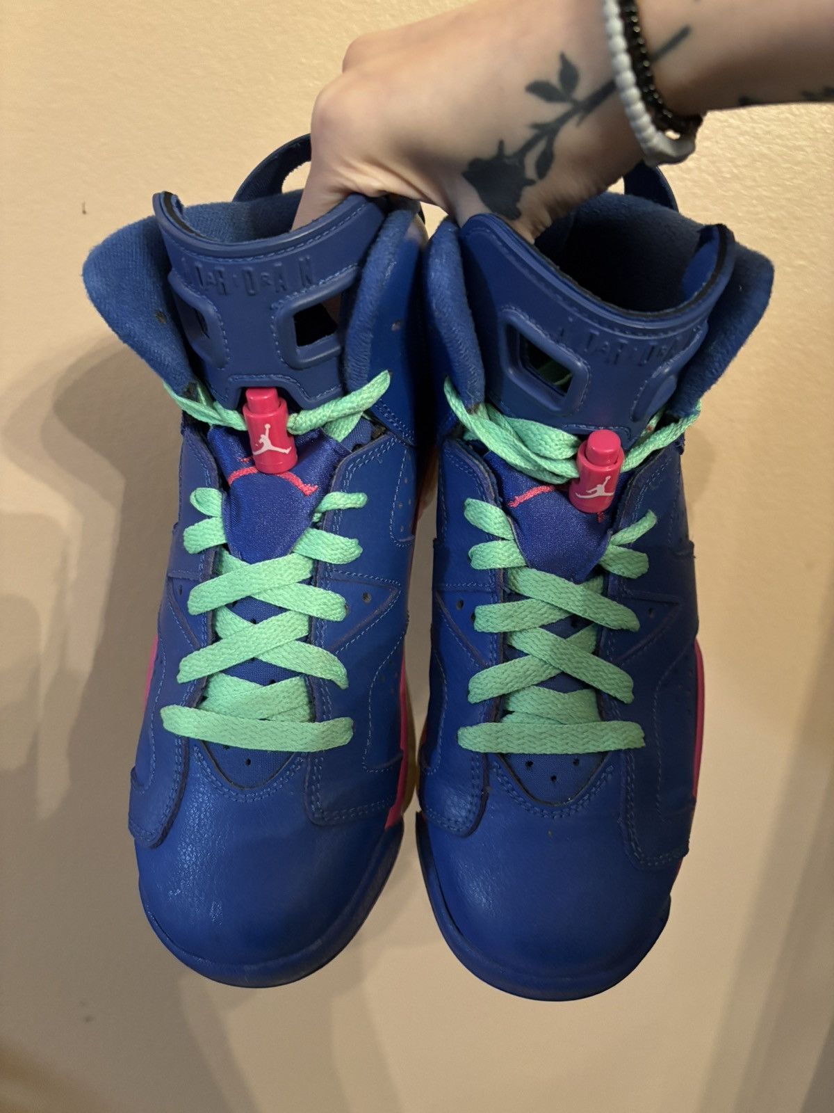 Jordan Brand Air Jordan 6 Retro GS 'Game Royal' Size US 7 / IT 37 - 3 Thumbnail