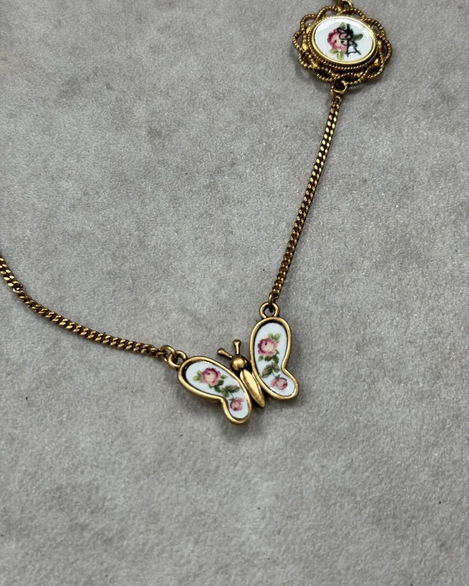Dsquared2 Dsquared2 Gold Metal Multi-Charm Cross Necklace Size ONE SIZE - 3 Thumbnail