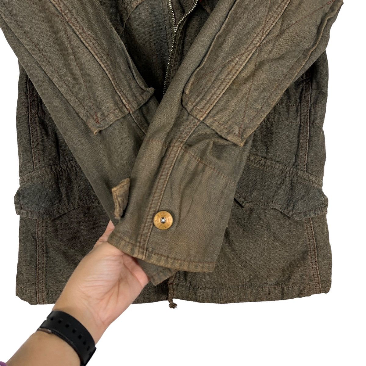 Edwin 🔥 TYPE 505 EDWIN MILITARY STYLE FIELD JACKET Size US M / EU 48-50 / 2 - 14 Thumbnail