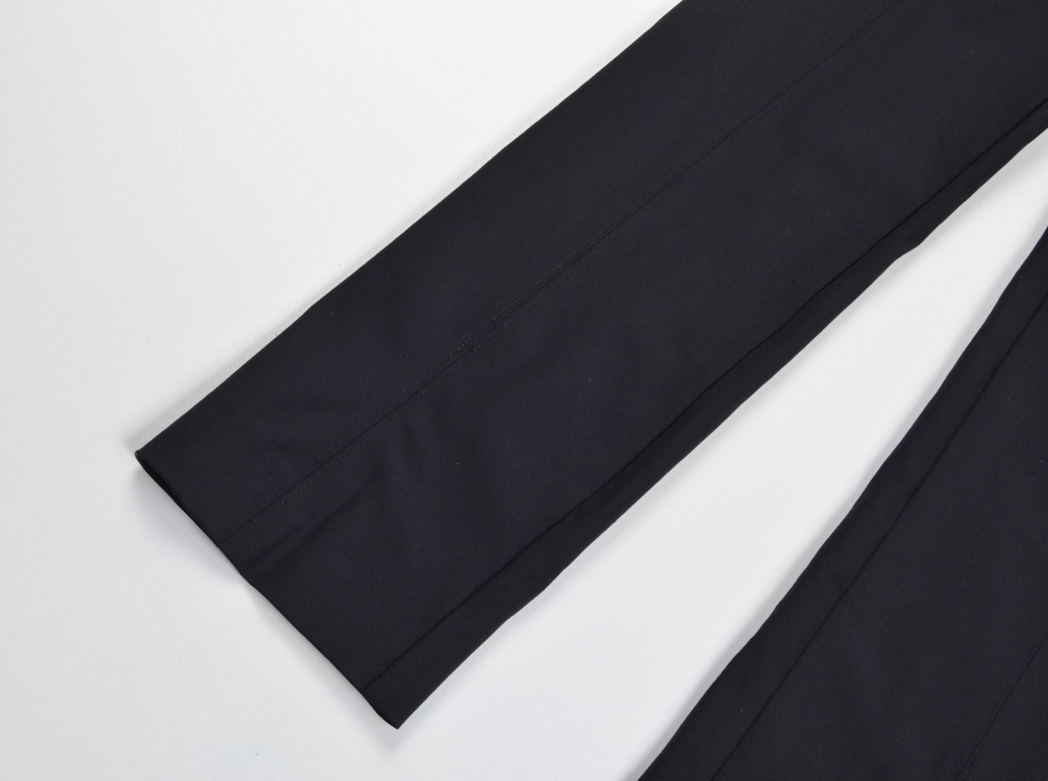 Marithe + Francois Girbaud Vintage Marithe Francois Girbaud Black Straight Leg Pants Size 22" - 4 Thumbnail