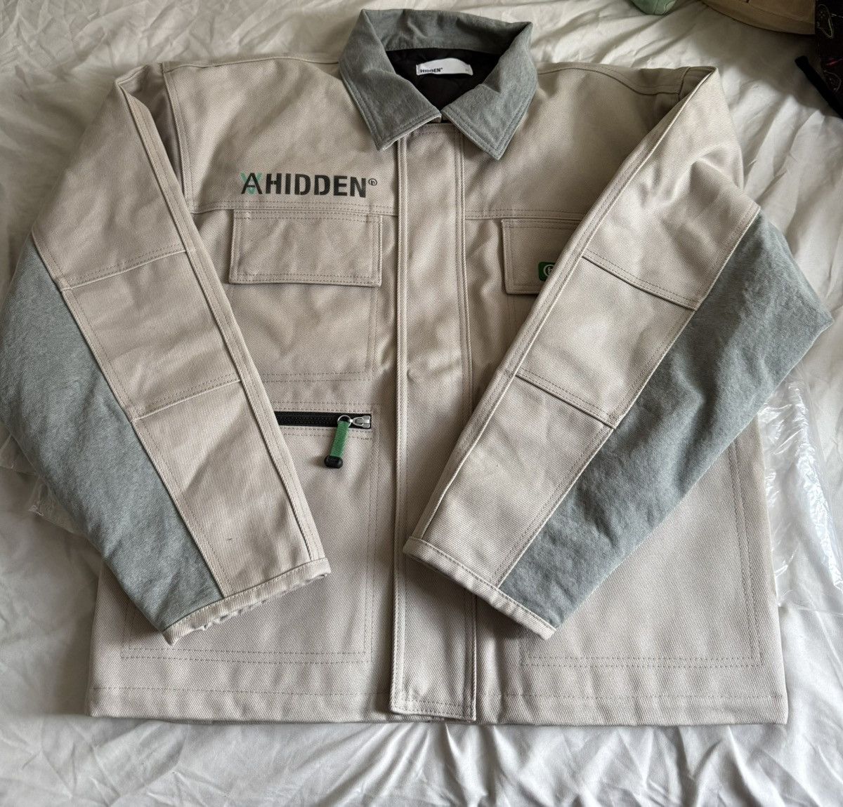 Daniel Arsham × HIDDEN HIDDEN NY DANIEL ARSHAM CANVAS WORK JACKET Size US M / EU 48-50 / 2 - 1 Thumbnail