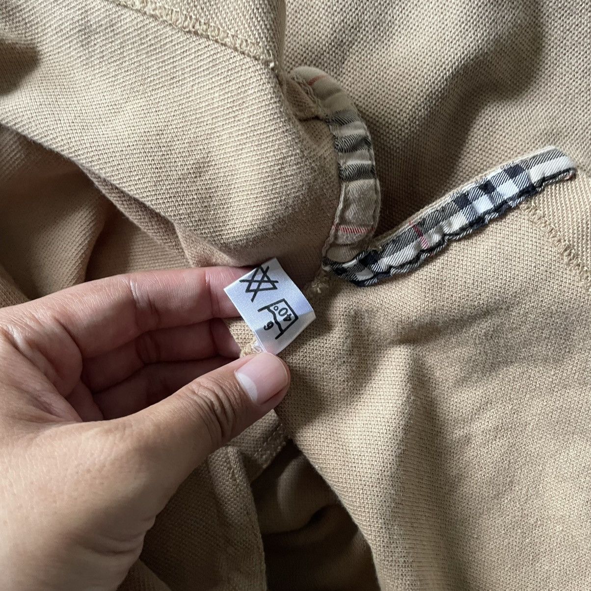 Burberry Vintage Burberry Nova Check Collar Long Sleeve 🍒 Size US M / EU 48-50 / 2 - 6 Thumbnail