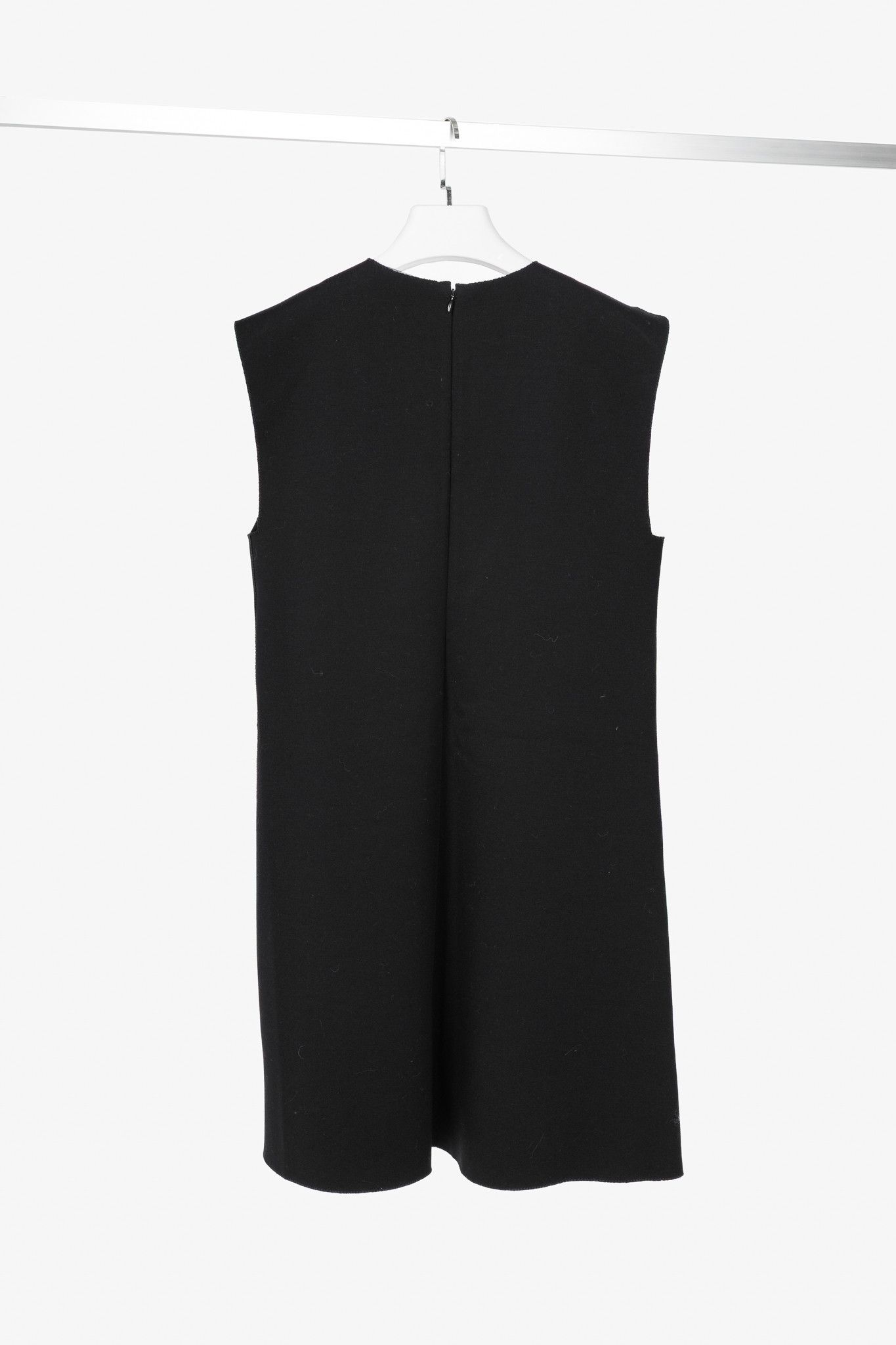 Marie Saint Pierre Marie Saint Pierre Black & White Double-Jersey Mini Dress Size M / US 6-8 / IT 42-44 - 2 Thumbnail