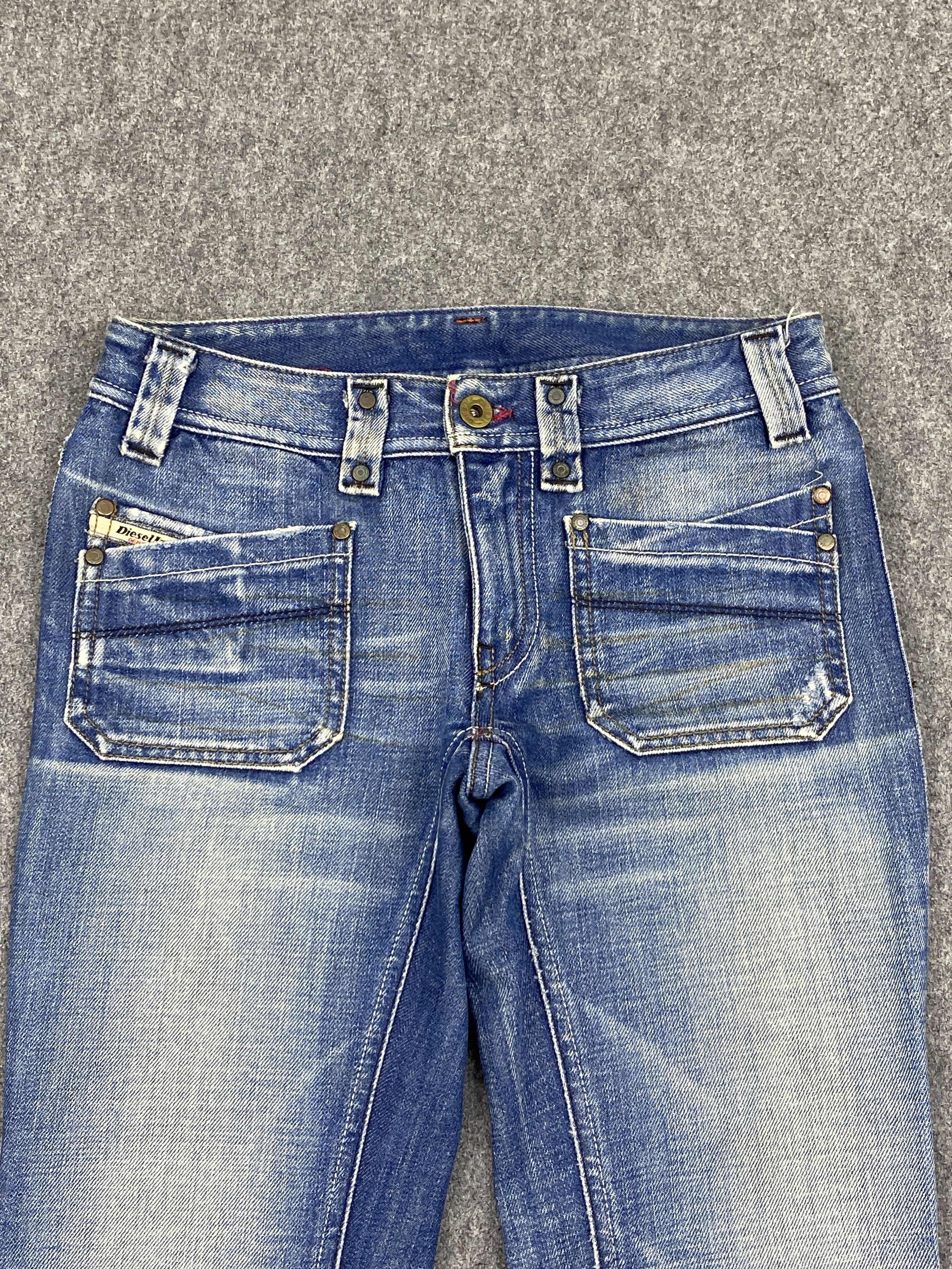 Diesel Vintage Diesel Multi Pocket Denim Blue Jeans DP2744 Size US 28 / EU 44 - 2 Thumbnail
