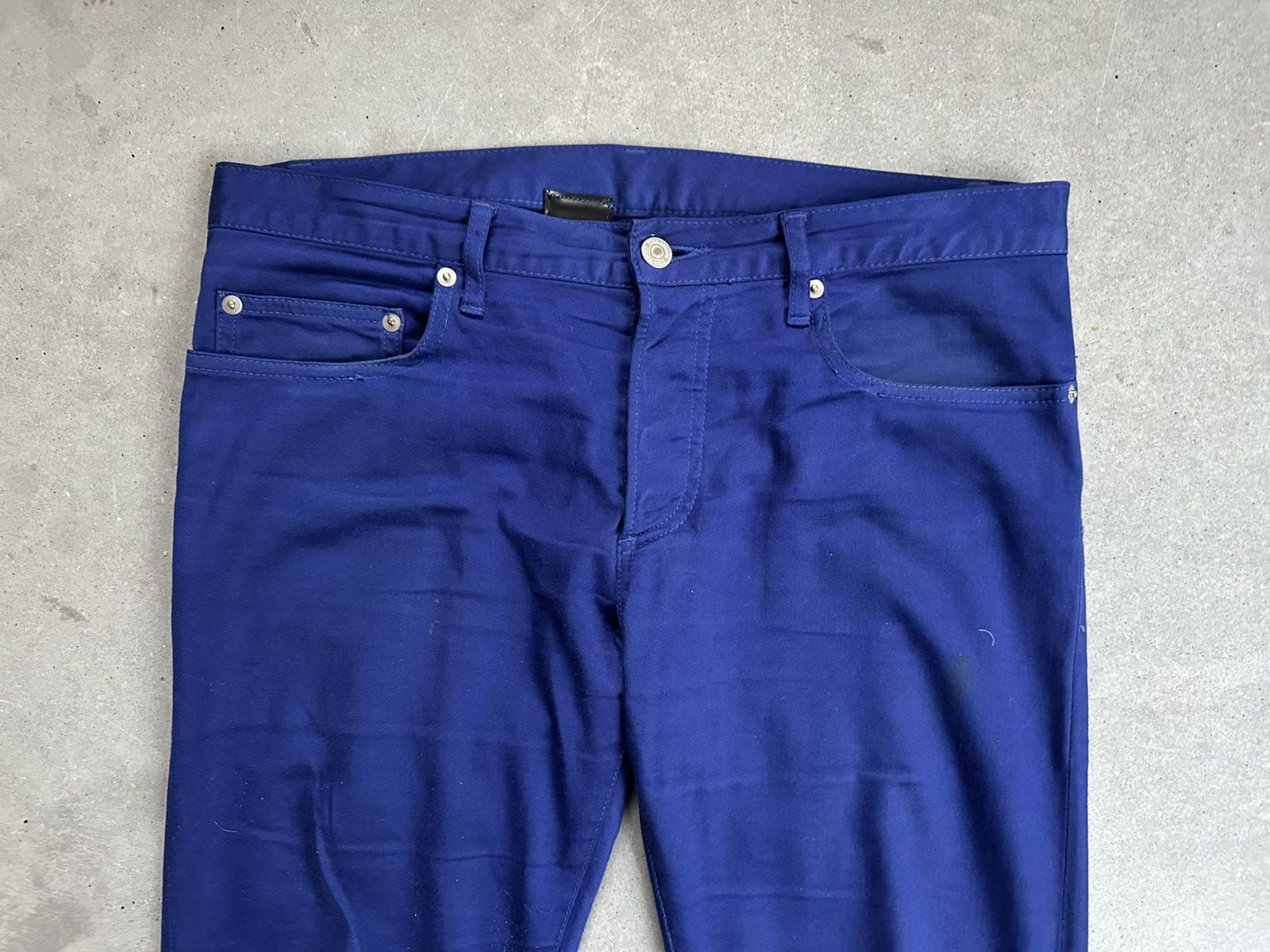 Dior Dior SS09 purple denim jeans planisphére Size US 30 / EU 46 - 2 Thumbnail