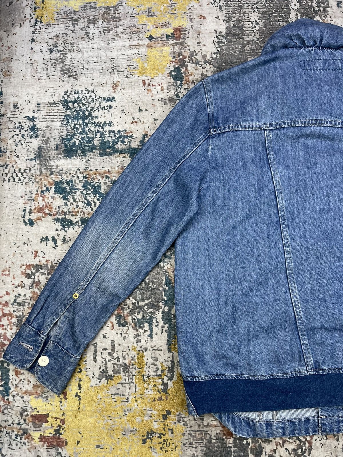 mercibeaucoup Issey Miyake Mercibeaucoup, Pillow Neck Denim Shirt Jacket Size US S / EU 44-46 / 1 - 6 Thumbnail